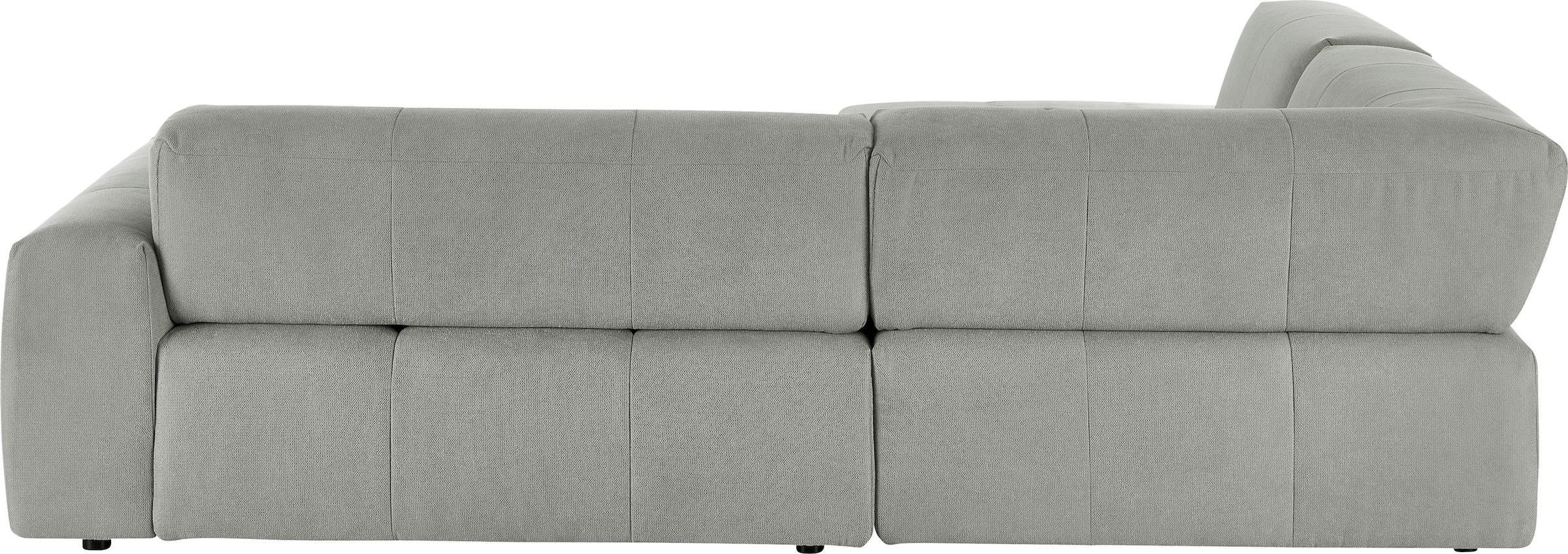 3C Candy Ecksofa »Yoshy Komfortsofa, bequem und modern, hochwertige Verarbeitungsdetails«, Zwei verschiedene Sitztiefen durch verstellbare Rückenlehne, L-Form