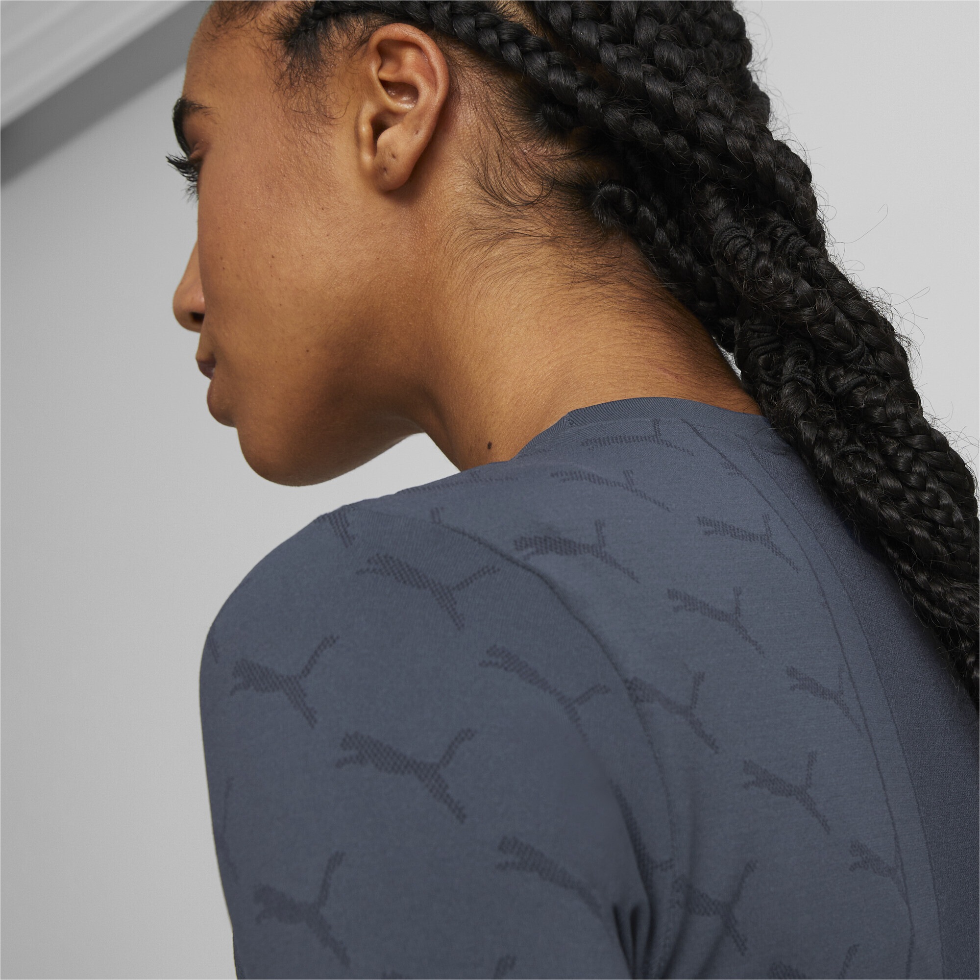 PUMA Trainingsshirt »evoKNIT Langarm-Shirt Damen«