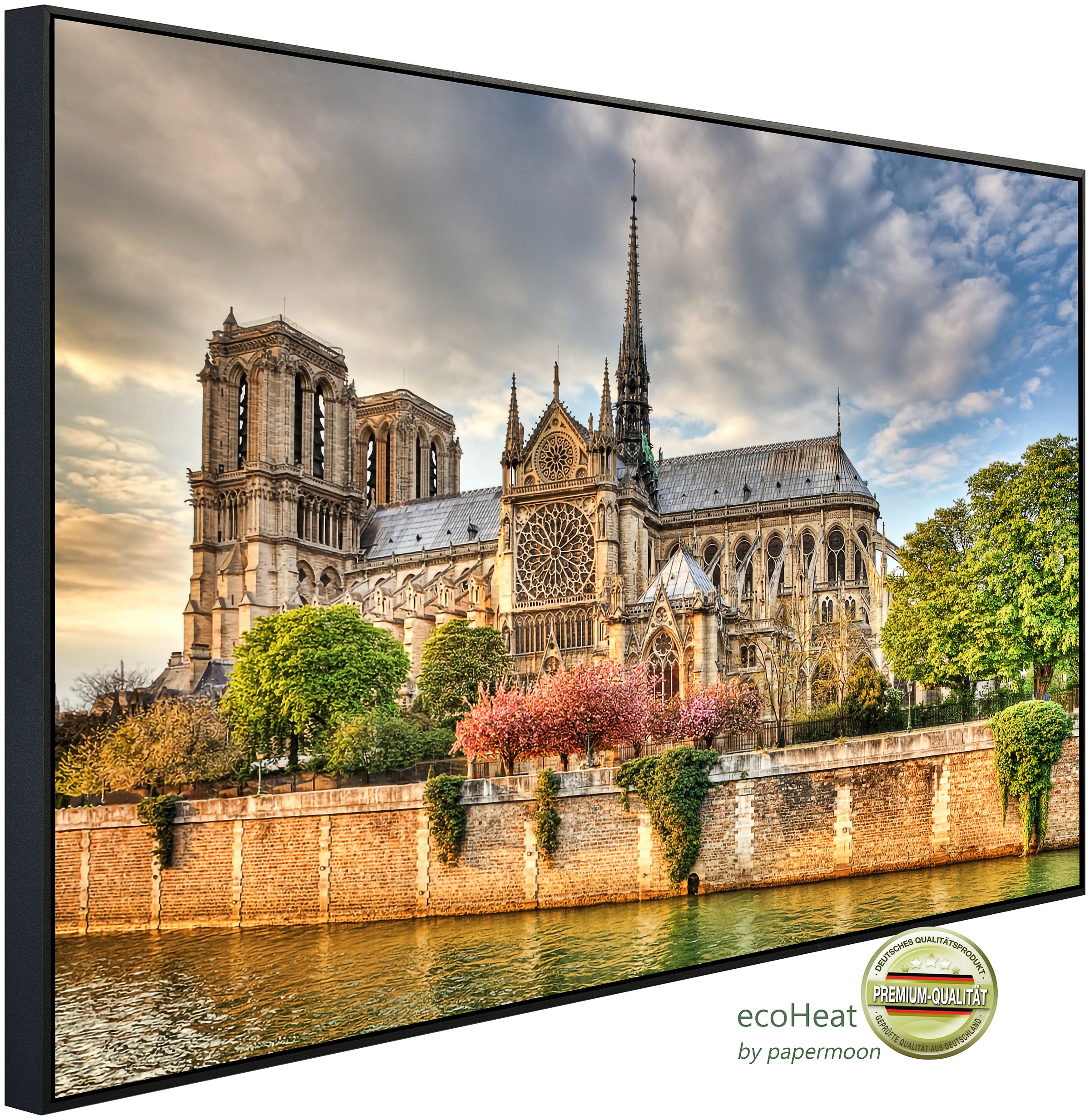 Papermoon Infrarotheizung »Notre Dame de Paris«, sehr angenehme Strahlungswärme