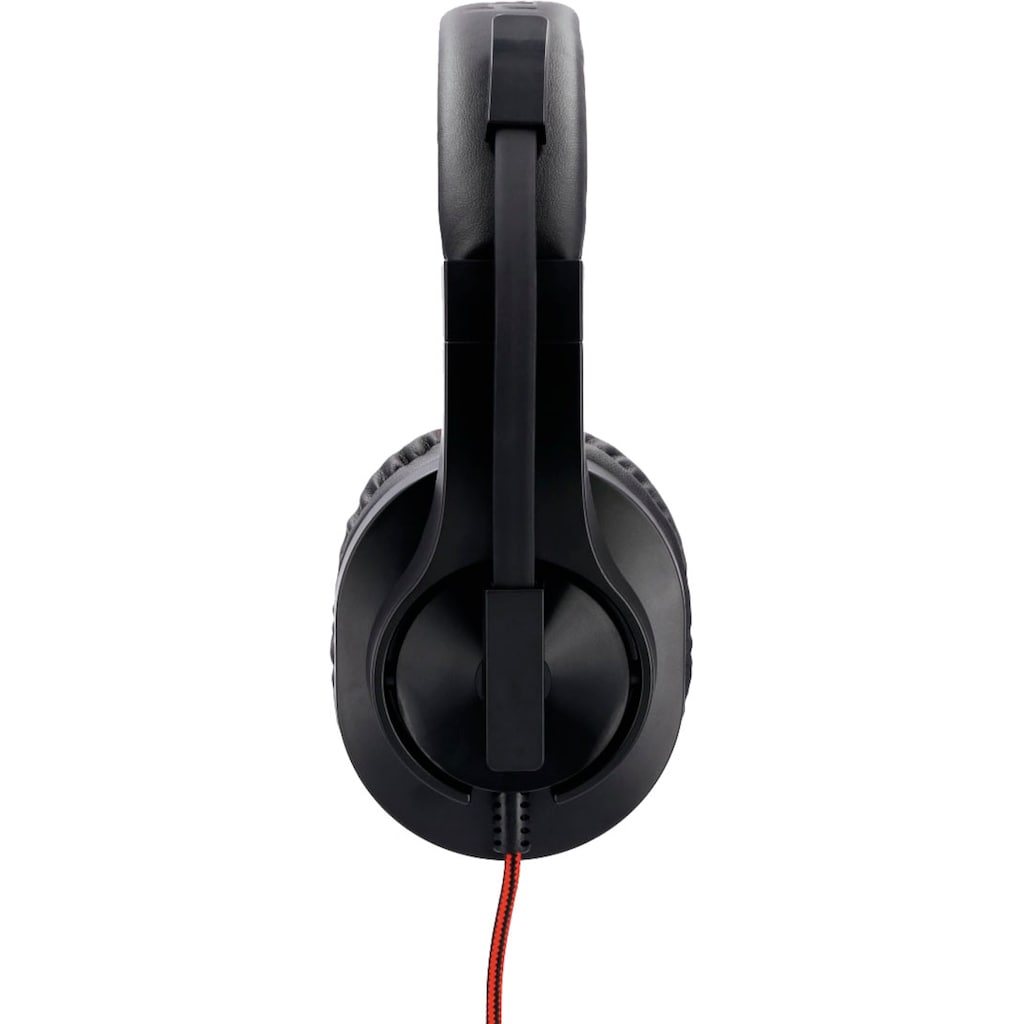 Hama PC-Headset »PC Office Headset, Stereo, USB, 2 m, Schwarz«, Stummschaltung