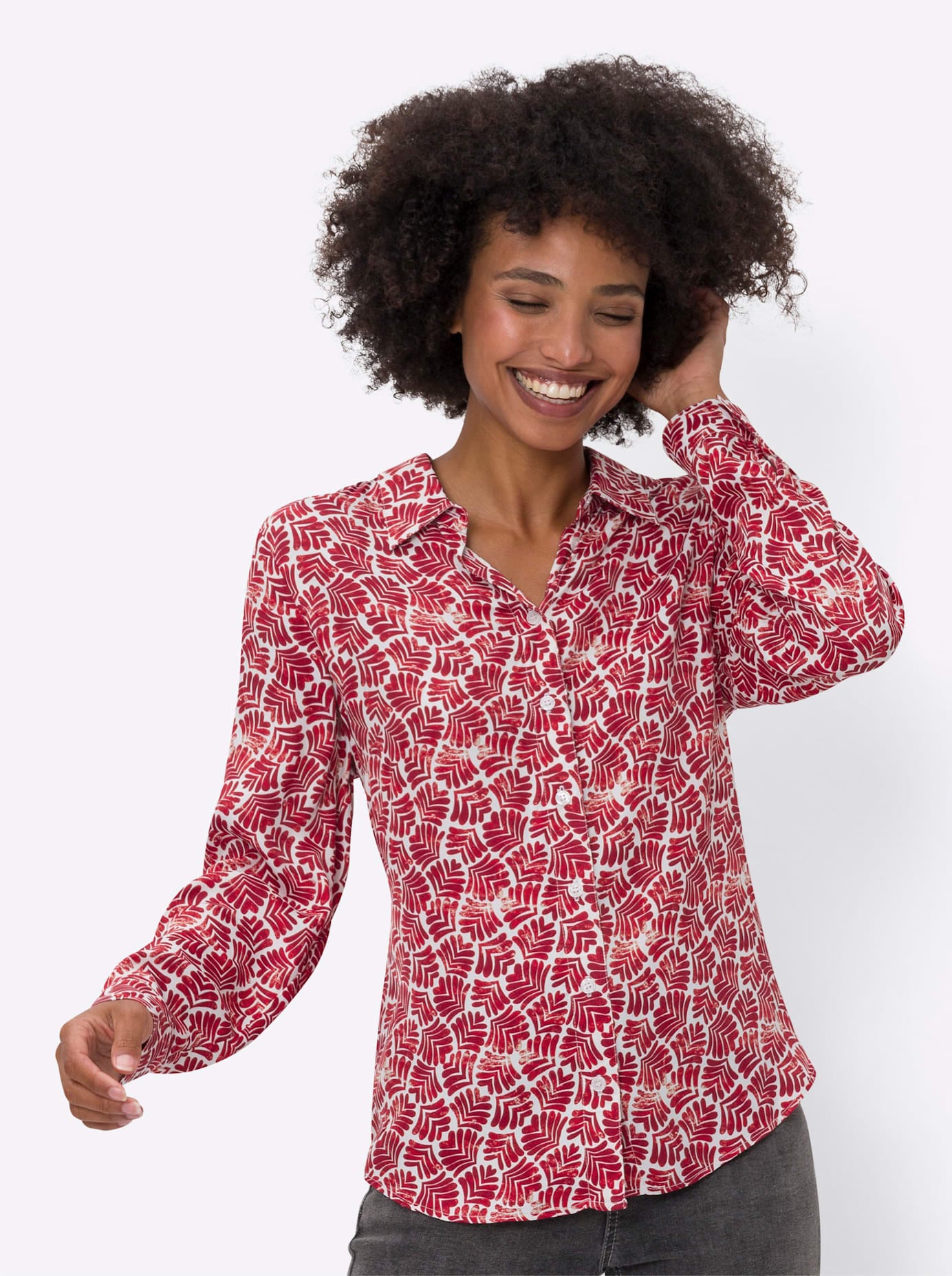 heine Druckbluse