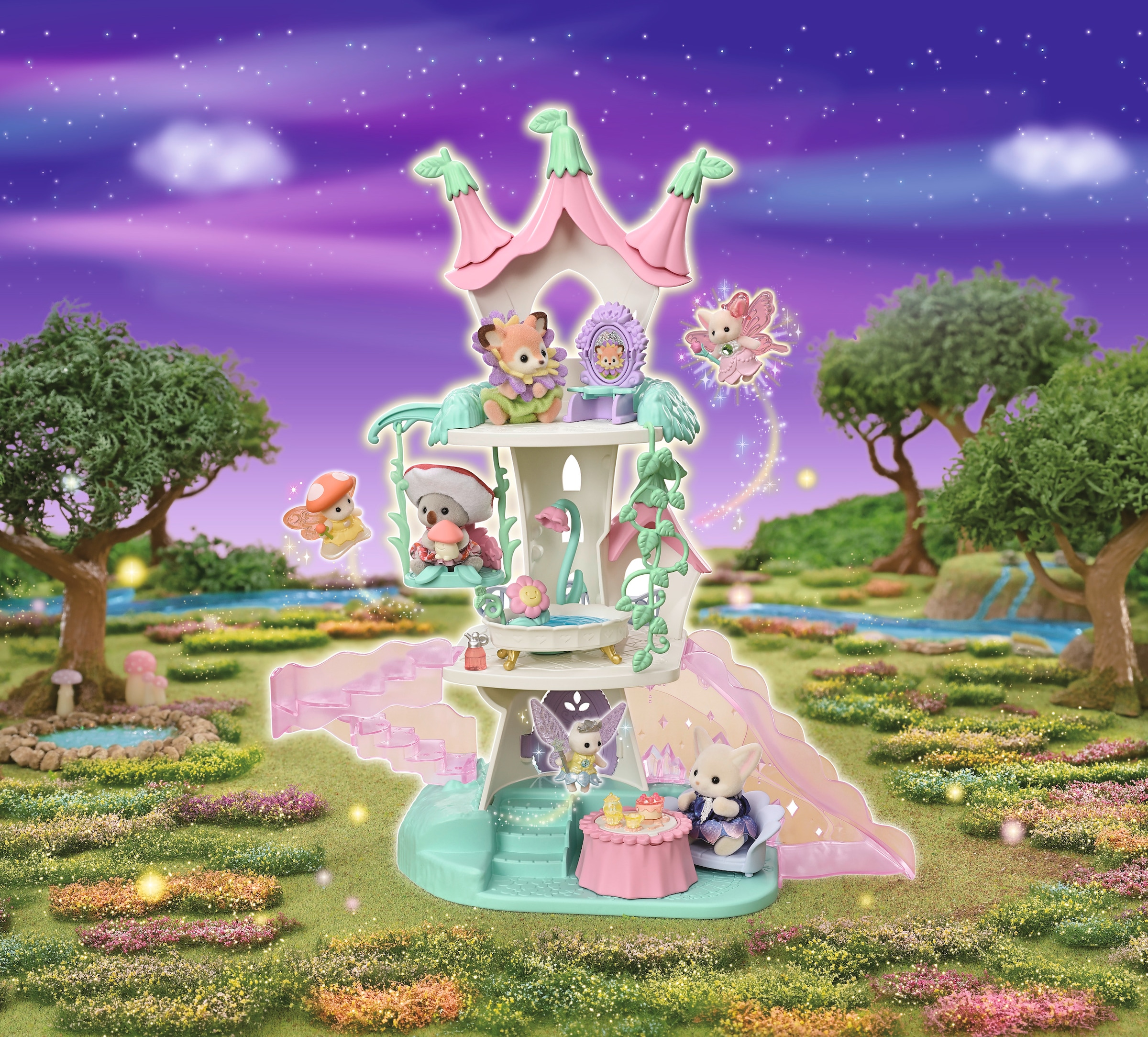 Sylvanian Families Spielwelt »Magischer Märchenturm mit Figuren«