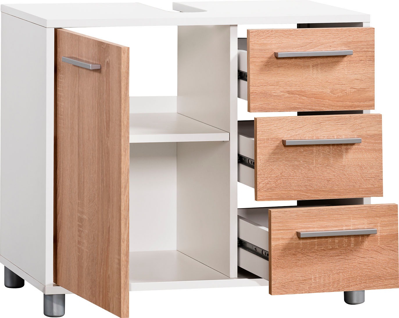 Procontour Waschbeckenunterschrank "Betty" Breite 64 cm, mit Einlegeboden günstig online kaufen