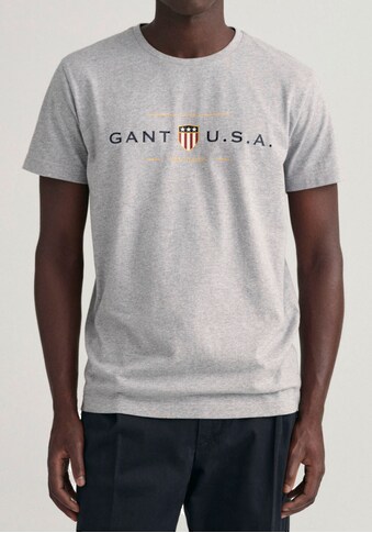 Gant Print-Shirt »D1. BANNER SHIELD SS T-SHIRT«, für jede Jahreszeit kaufen