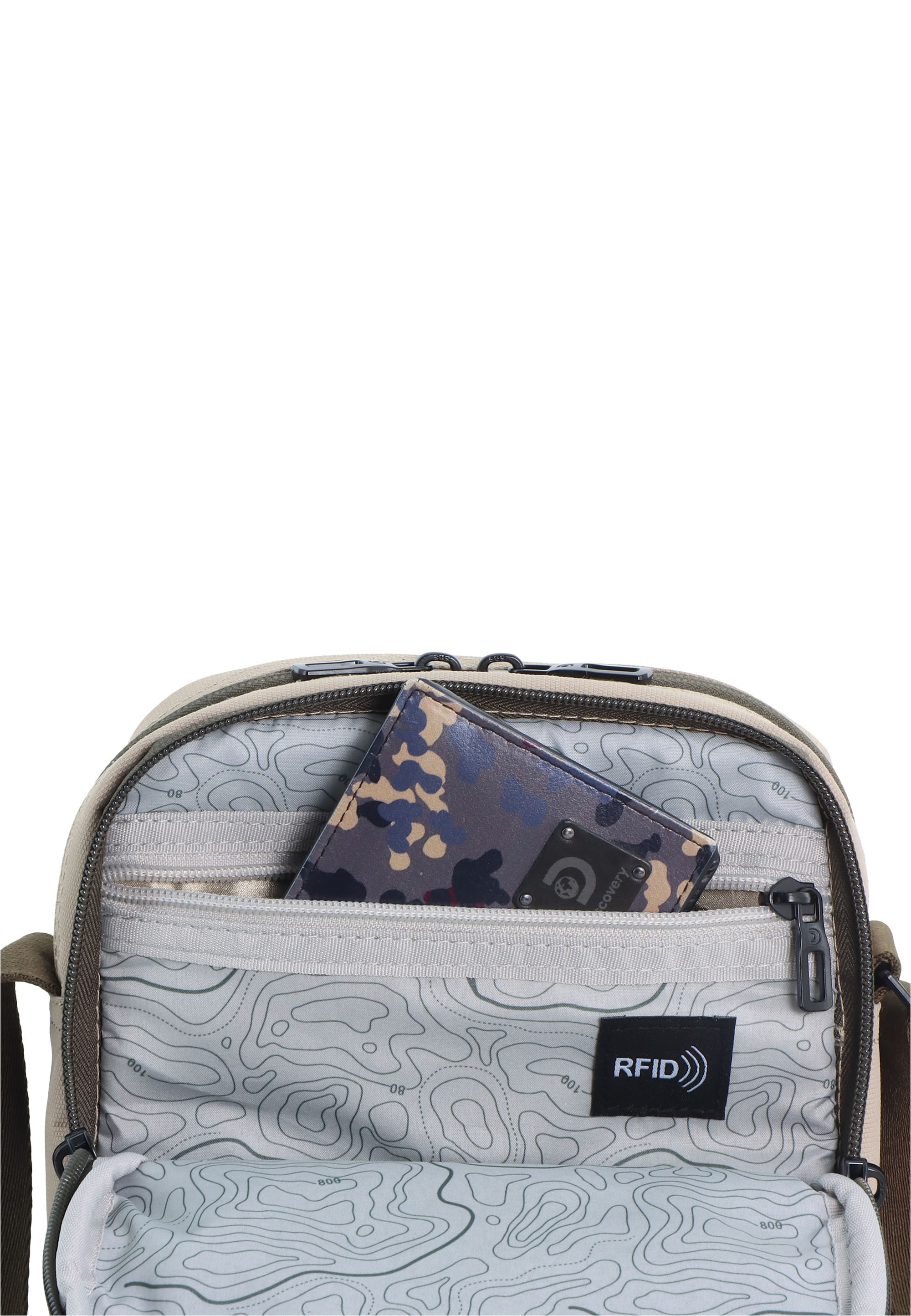 Discovery Schultertasche »Downtown« mit RFID-Sicherheitsfach