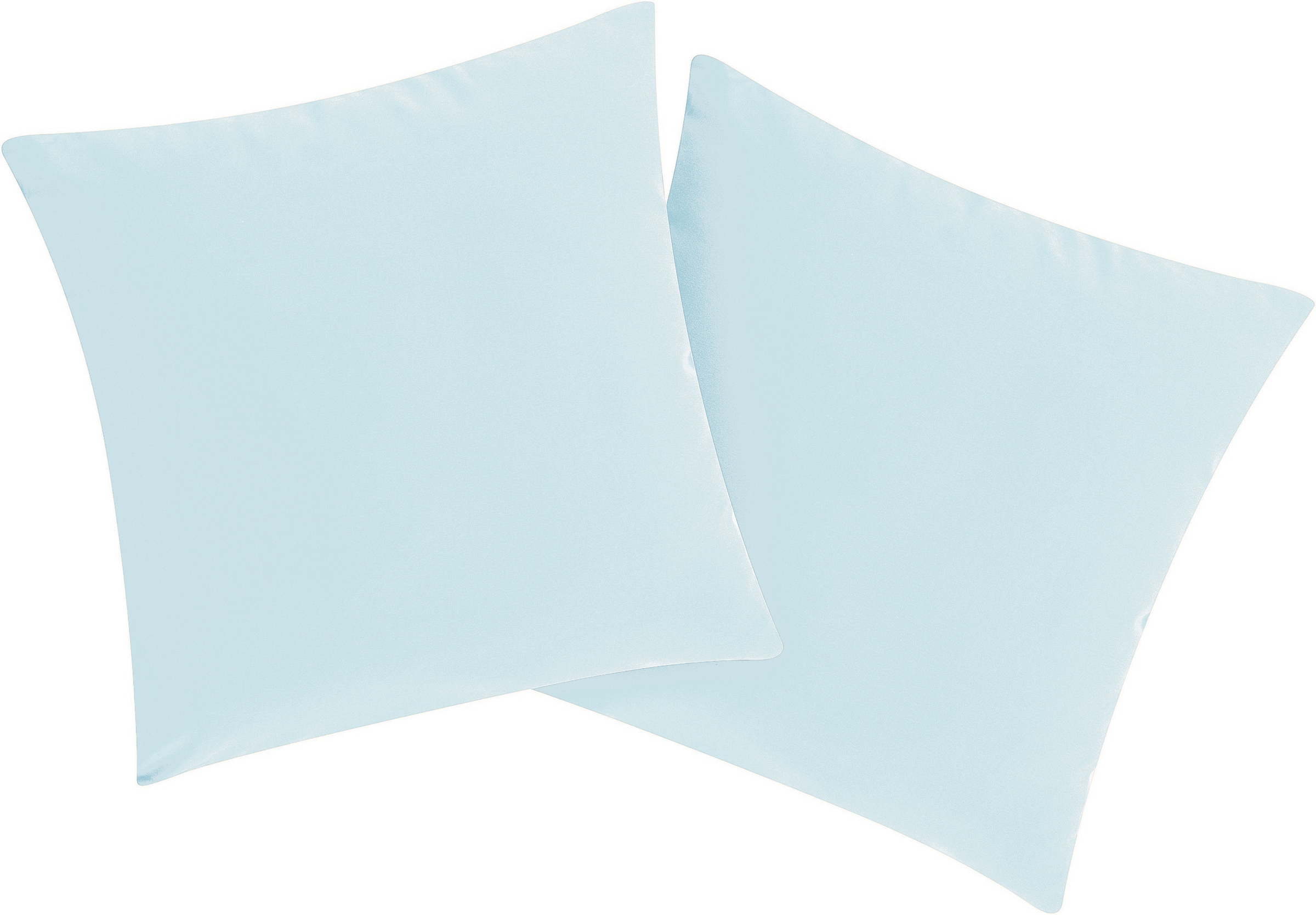Bruno Banani Dekokissen "Lagan" 2-er Set, einfarbig, Kissenhüllen ohne Füllung, 40 x 40 cm