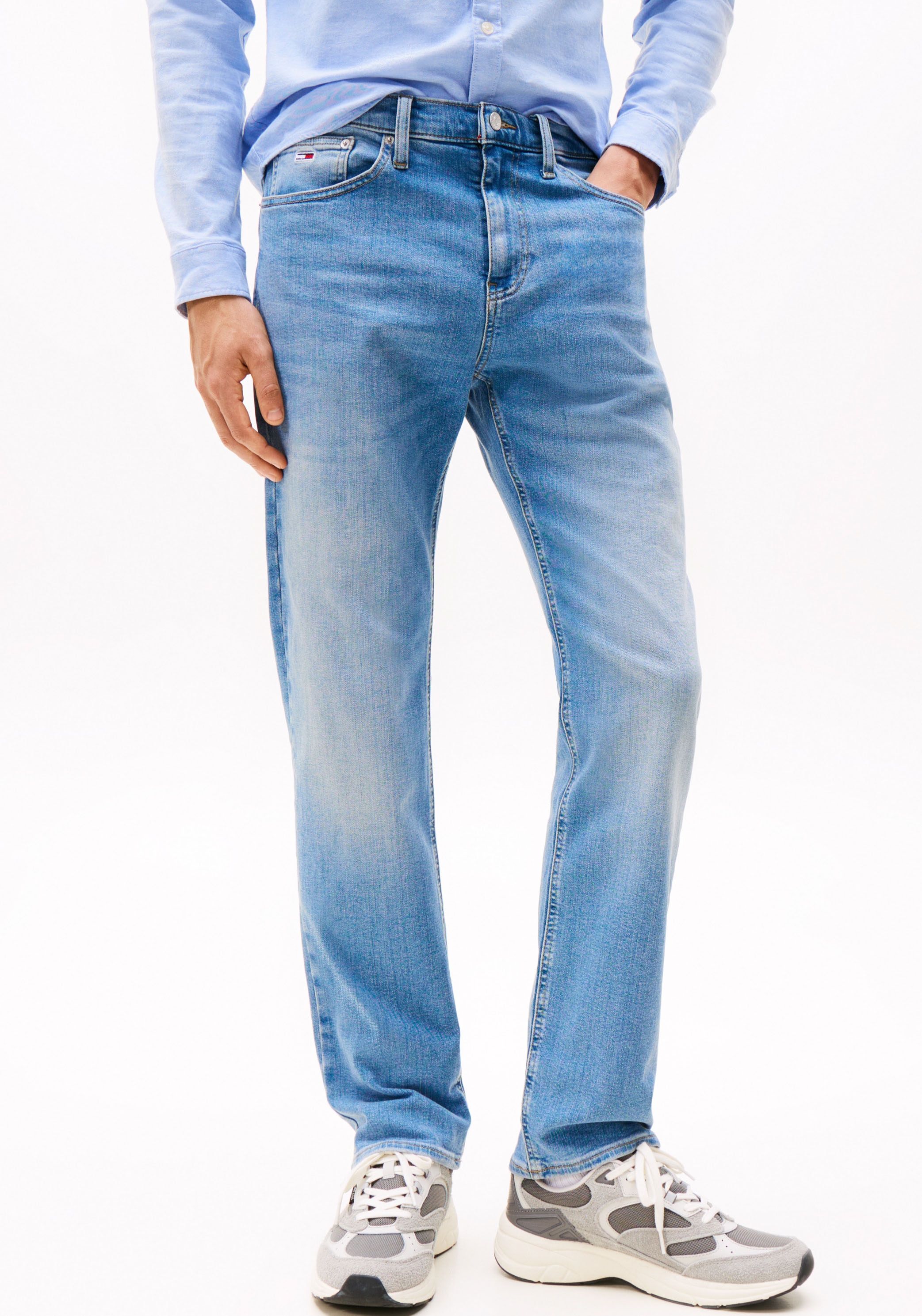 Tommy Jeans Straight-Jeans "Ryan Regular Slim Straight" günstig online kaufen