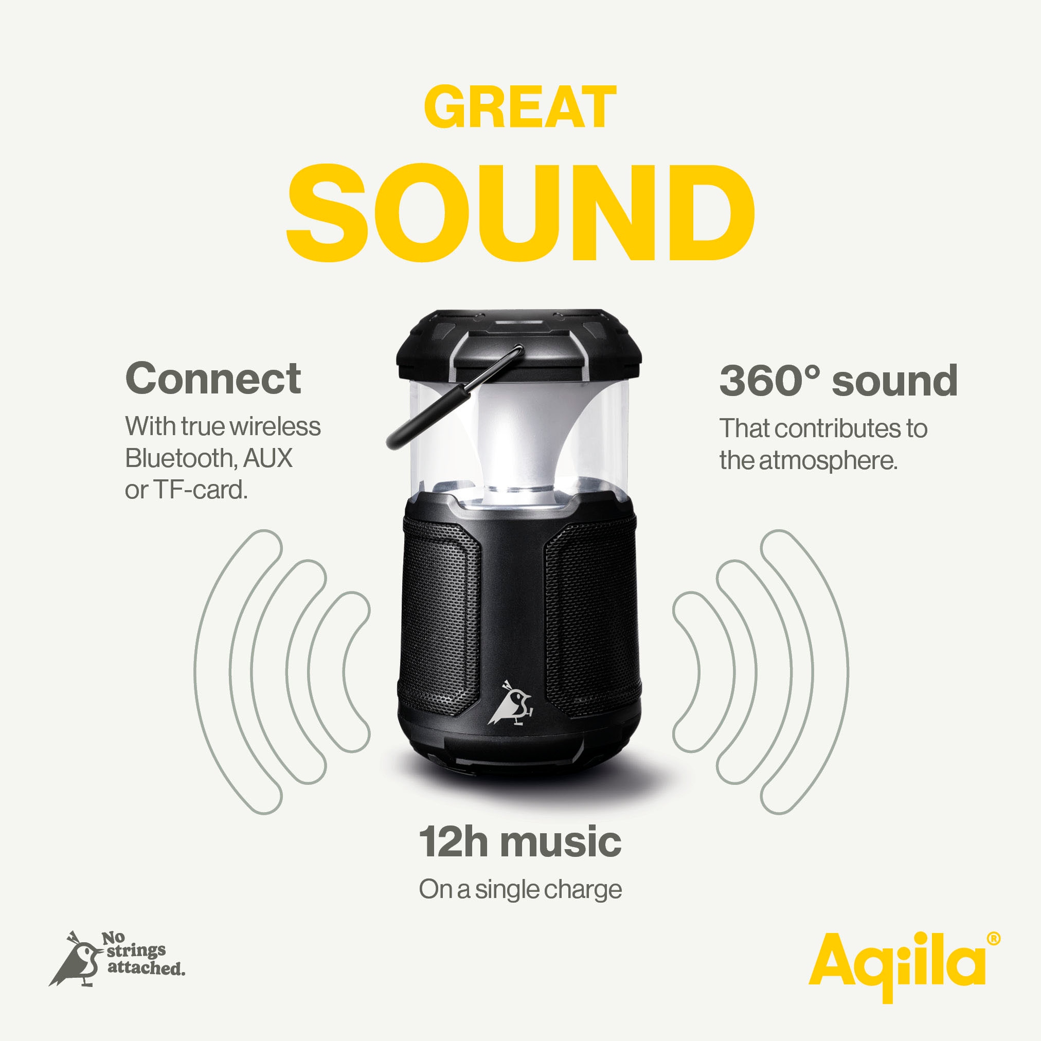 Aqiila Laterne »Soundbird B10«