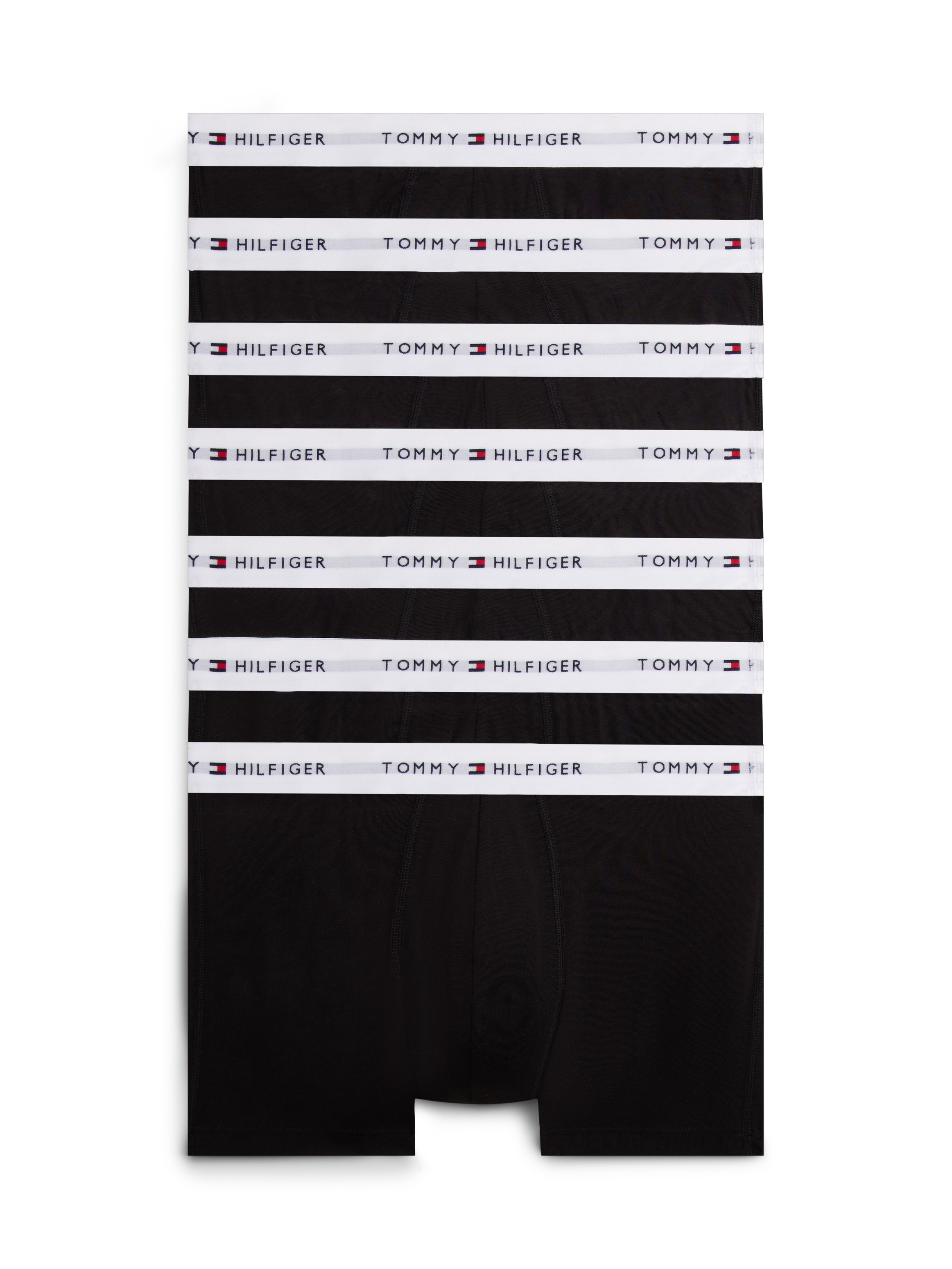 Herren Trunk, TOMMY HILFIGER UNDERWEAR, Gr. Mschwarz, Webqualität, Obermaterial: 95% Baumwolle, 5% Elasthan, unifarben, Unterhosen, Körpernahe