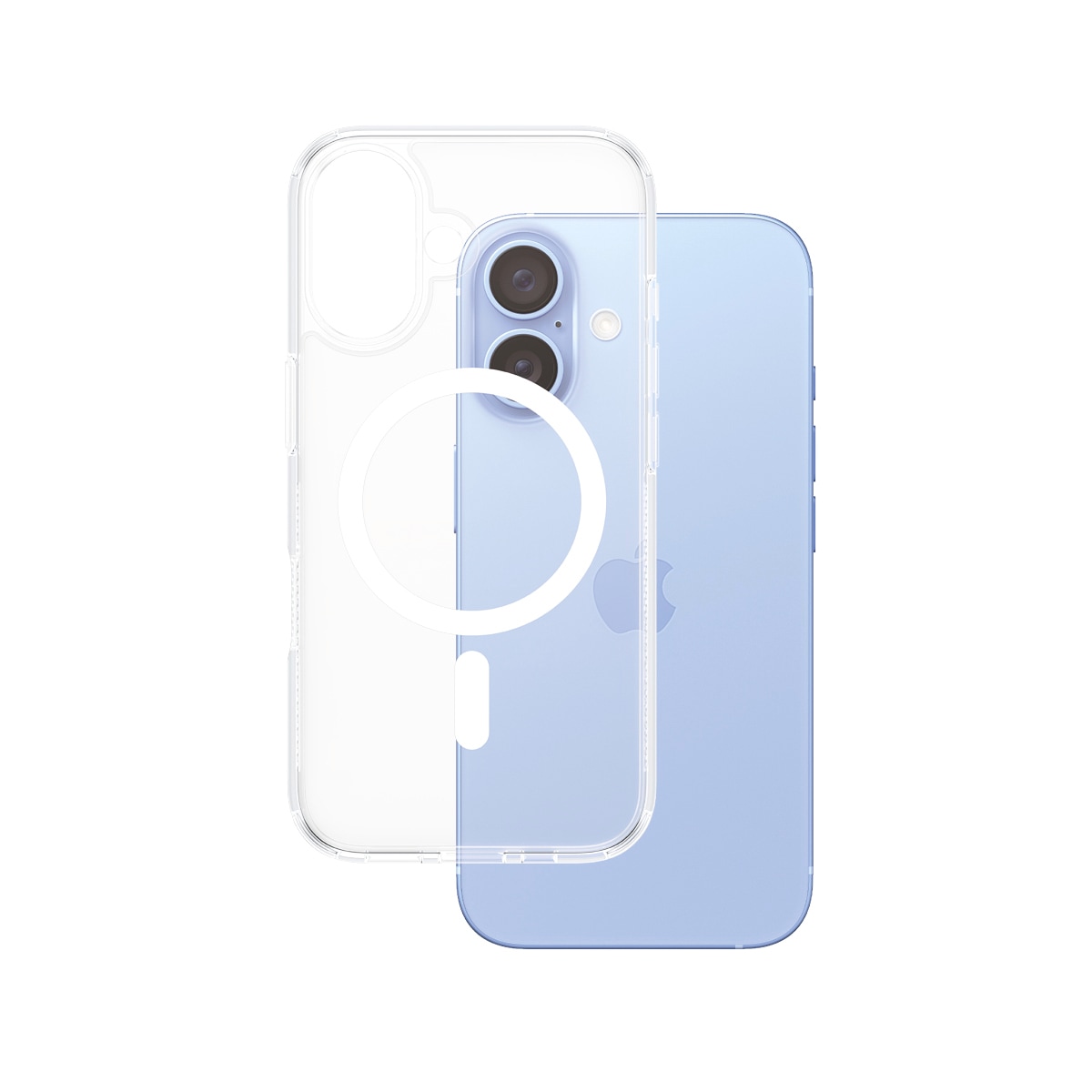CARE by PanzerGlass Handyhülle »HardCase mit MagSafe für Apple iPhone 16«, Backcover, Schutzhülle, Handyschutzhülle, Case, Schutzcase, stoßfest