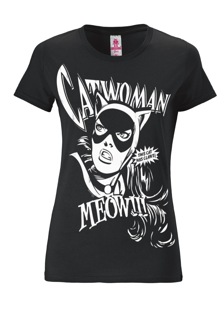 LOGOSHIRT T-Shirt »Catwoman«, mit auffälligem Aufdruck