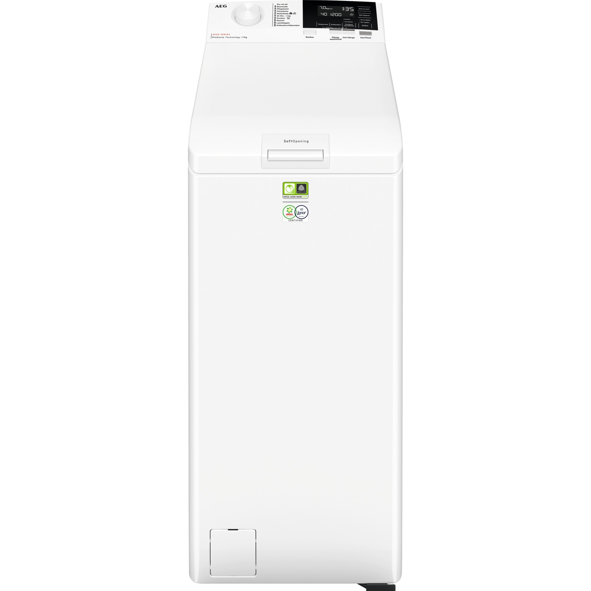 AEG Waschmaschine Toplader 6000 ProSense "LTR6A60370" 7 kg 1300 U/min Anti- günstig online kaufen