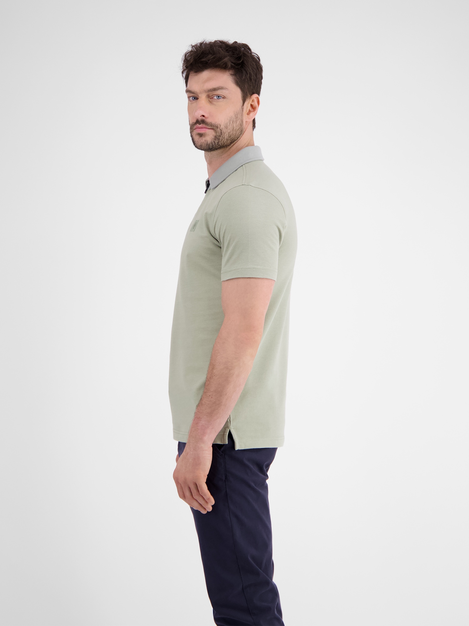 LERROS Poloshirt »LERROS Herren Poloshirt mit Reißverschlusskragen«