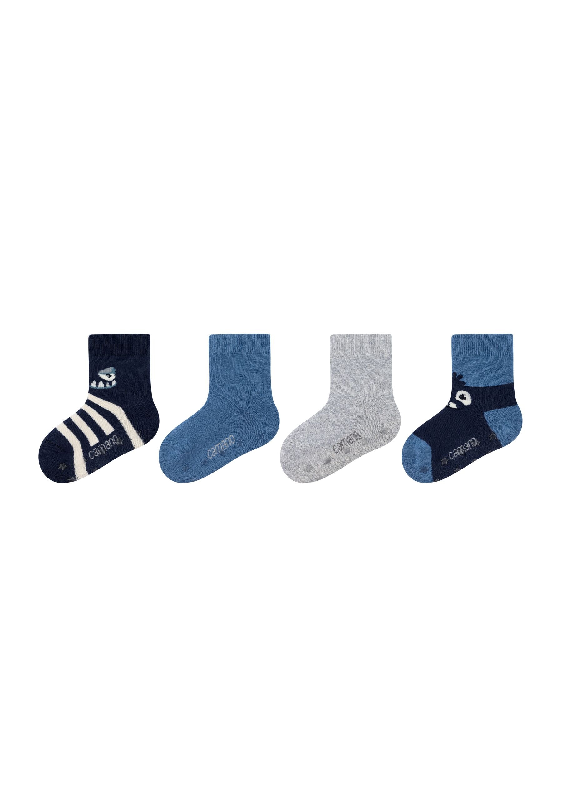 Camano Socken "4er Pack" 4er Pack Aus OCS zertifizierter Baumwolle, warmes Vollfrottee-Material