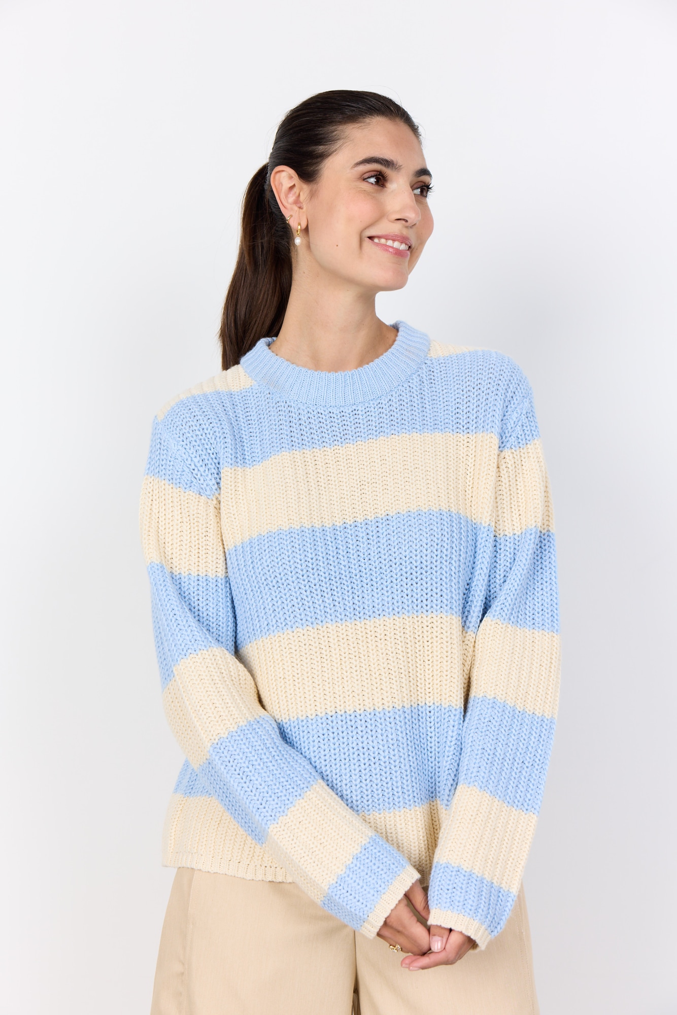 soyaconcept Strickpullover "SC-REMONE STRIPE 38" günstig online kaufen