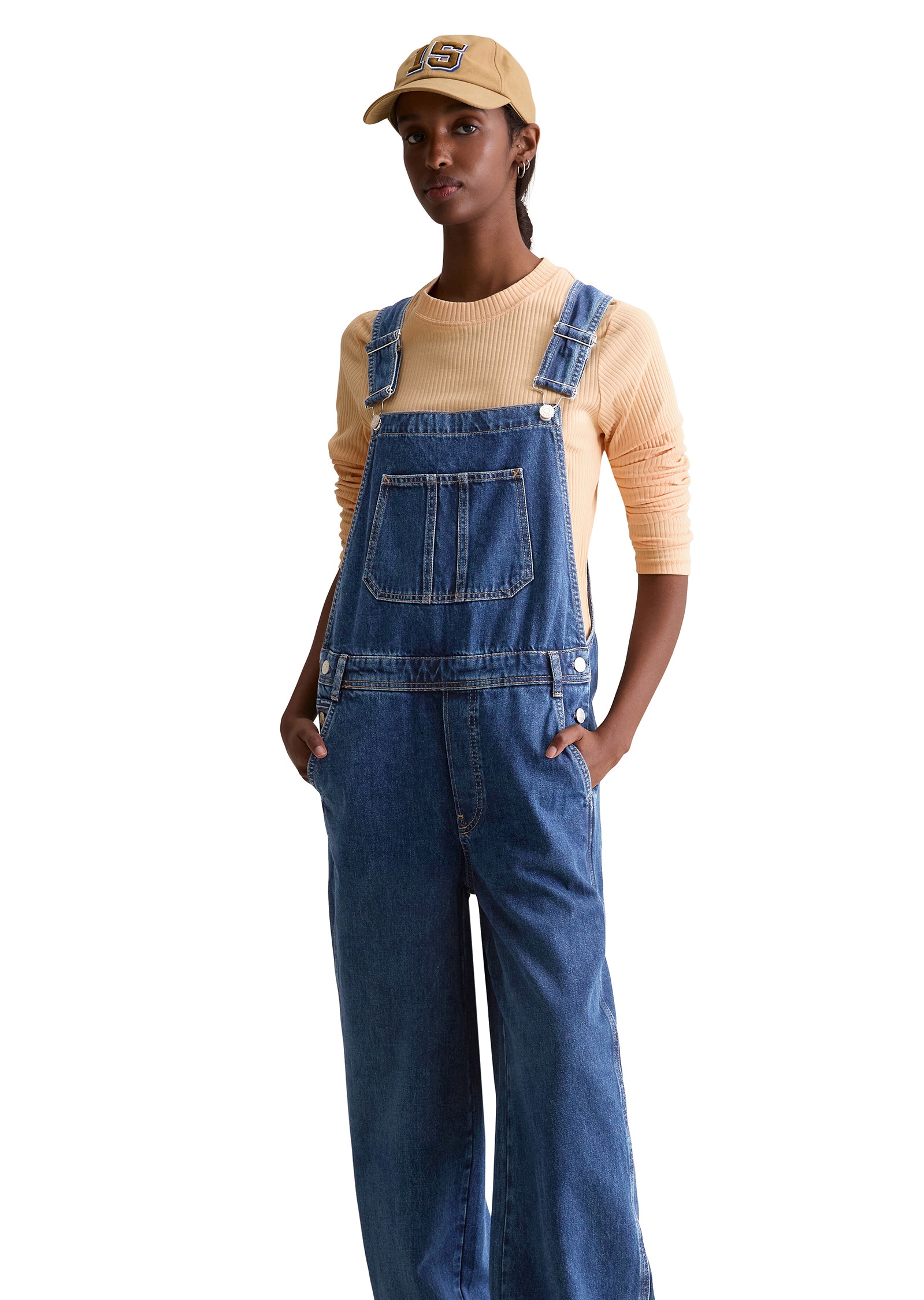 Marc OPolo DENIM Overall "aus Rigid Denim ohne Elasthan" günstig online kaufen