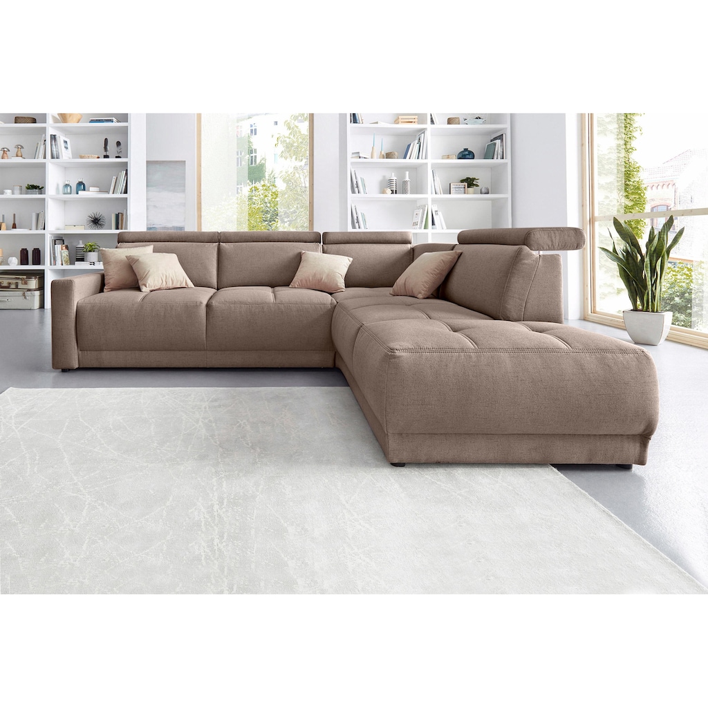 DOMO collection Ecksofa »Ava L-Form«