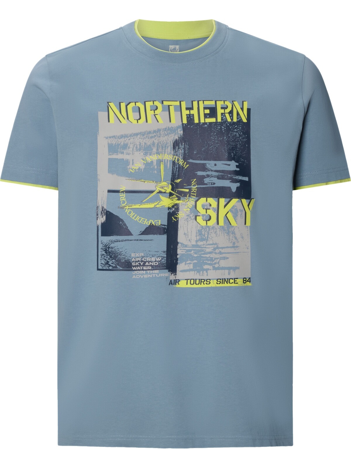 Jan Vanderstorm T-Shirt »T-Shirt HENTUR«