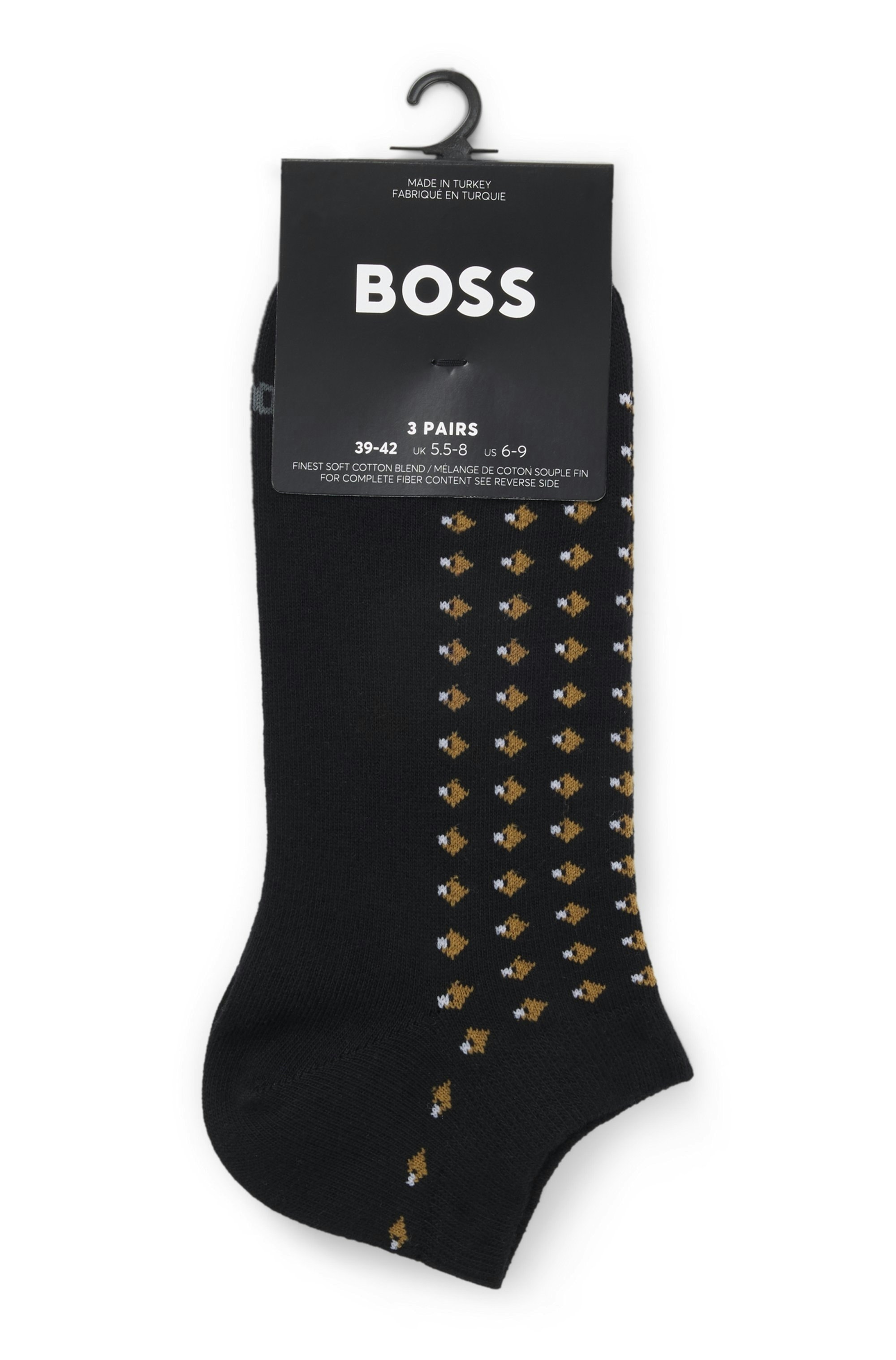 BOSS Sneakersocken »3P AS Minipattern CC« 3 Paar tlg.