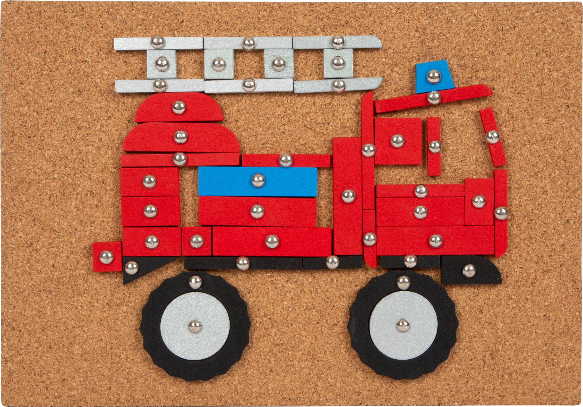Small Foot Spiel »Hämmerchenspiel Fahrzeuge der Stadt«