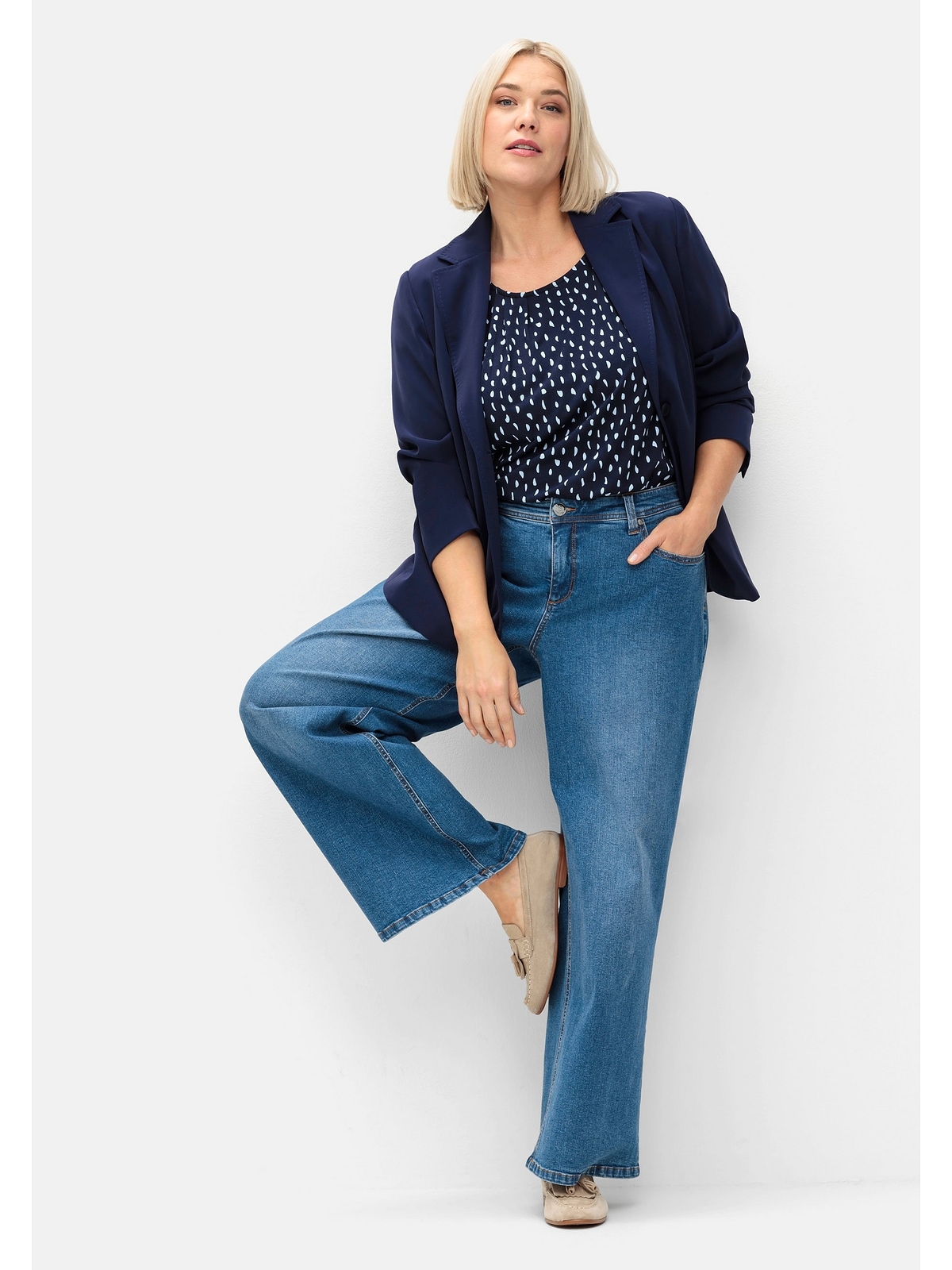 Sheego Stretch-Jeans »Große Größen«, in Curvy-Schnitt VERENA