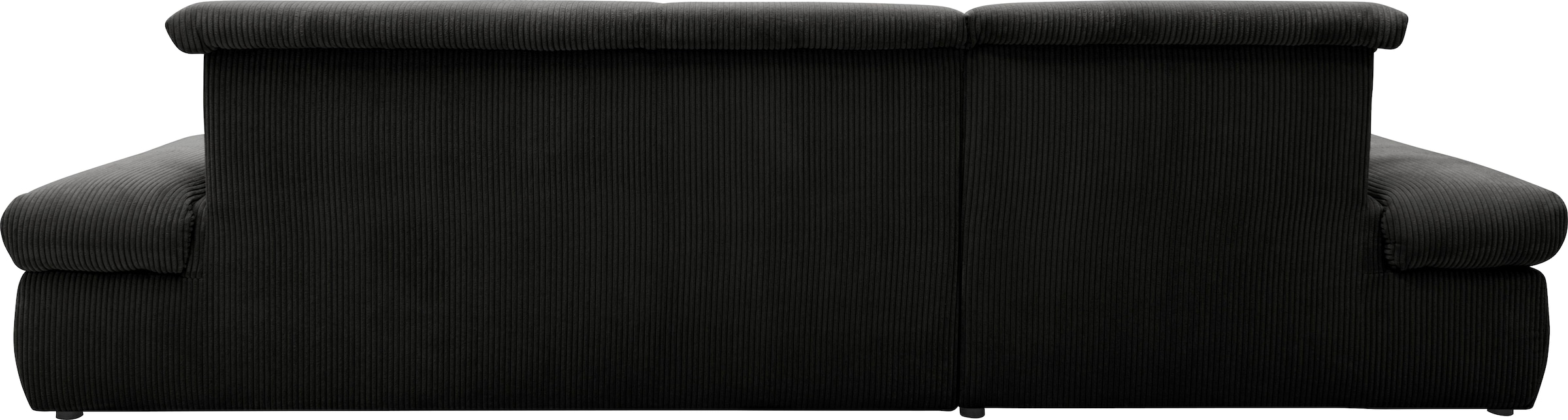 DOMO collection Ecksofa »Moric, L-Form, XXL-Sofa - Breite 300cm«, wahlweise mit Bettfunktion und Armteilverstellung, Cord