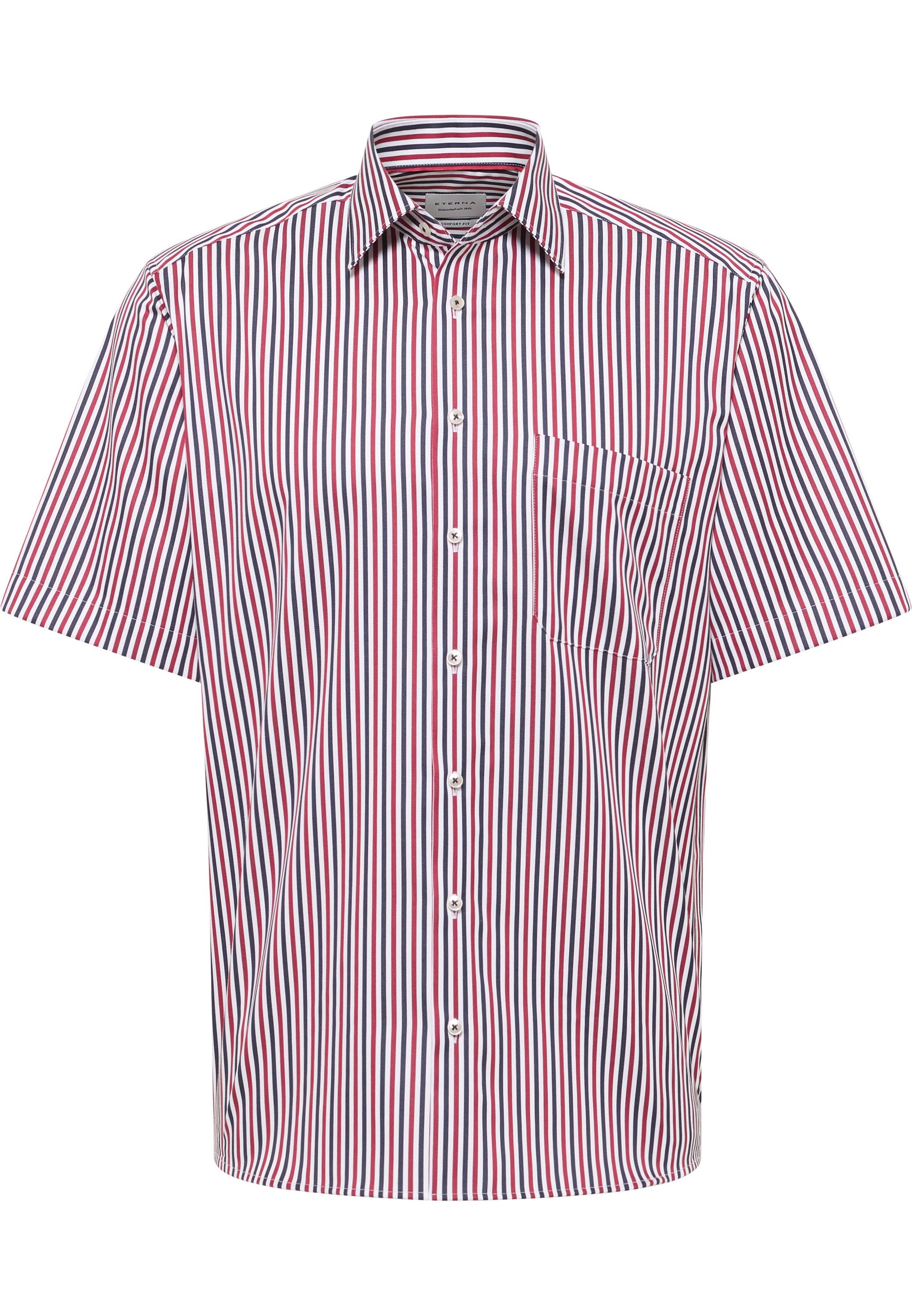 Eterna Kurzarmhemd "COMFORT FIT" NON IRON (bügelfrei) günstig online kaufen