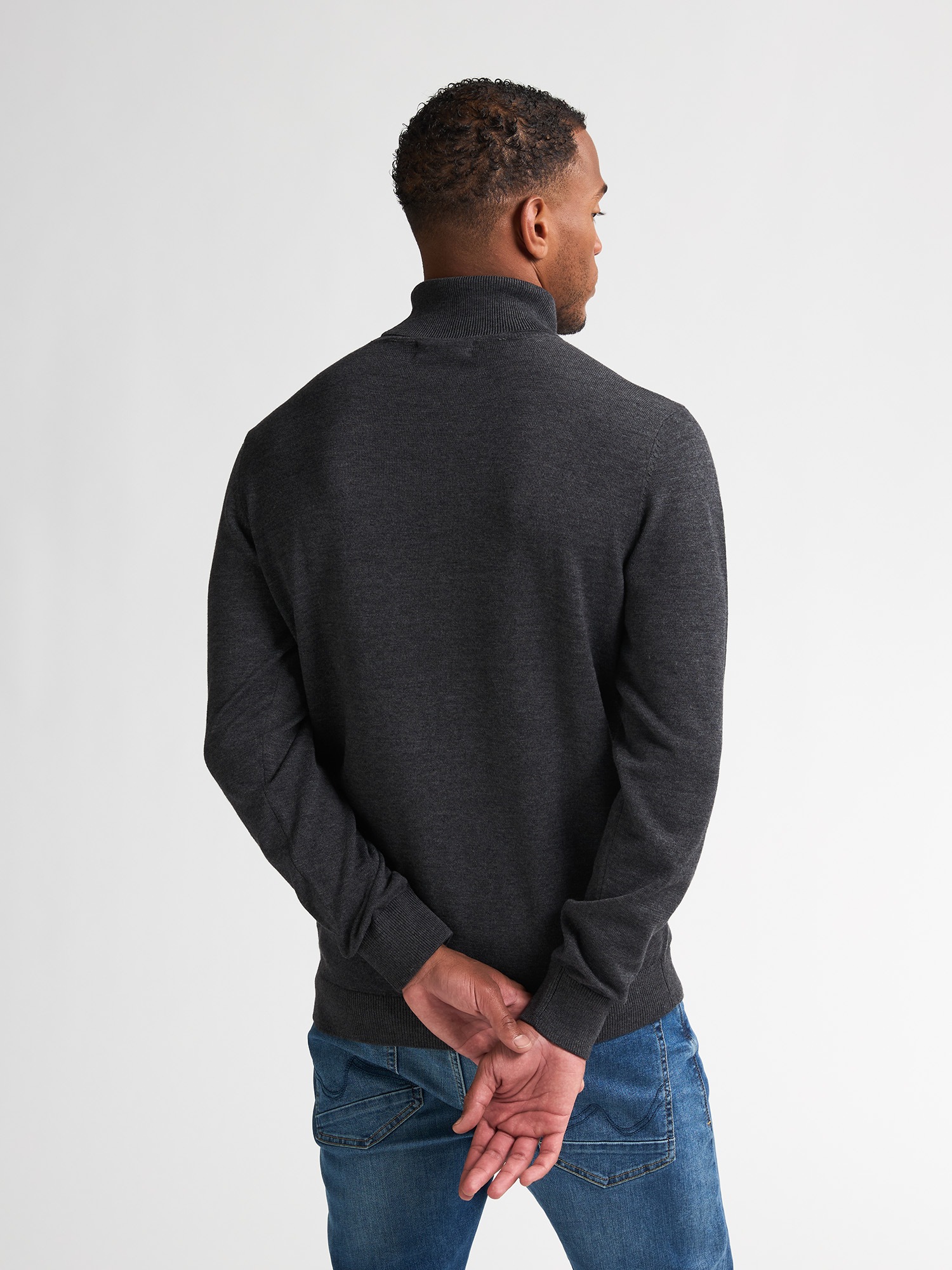 Petrol Industries Rollkragenpullover »Men Knitwear Collar Basi«, Pflegeleichter Materialmix mit Baumwollanteil