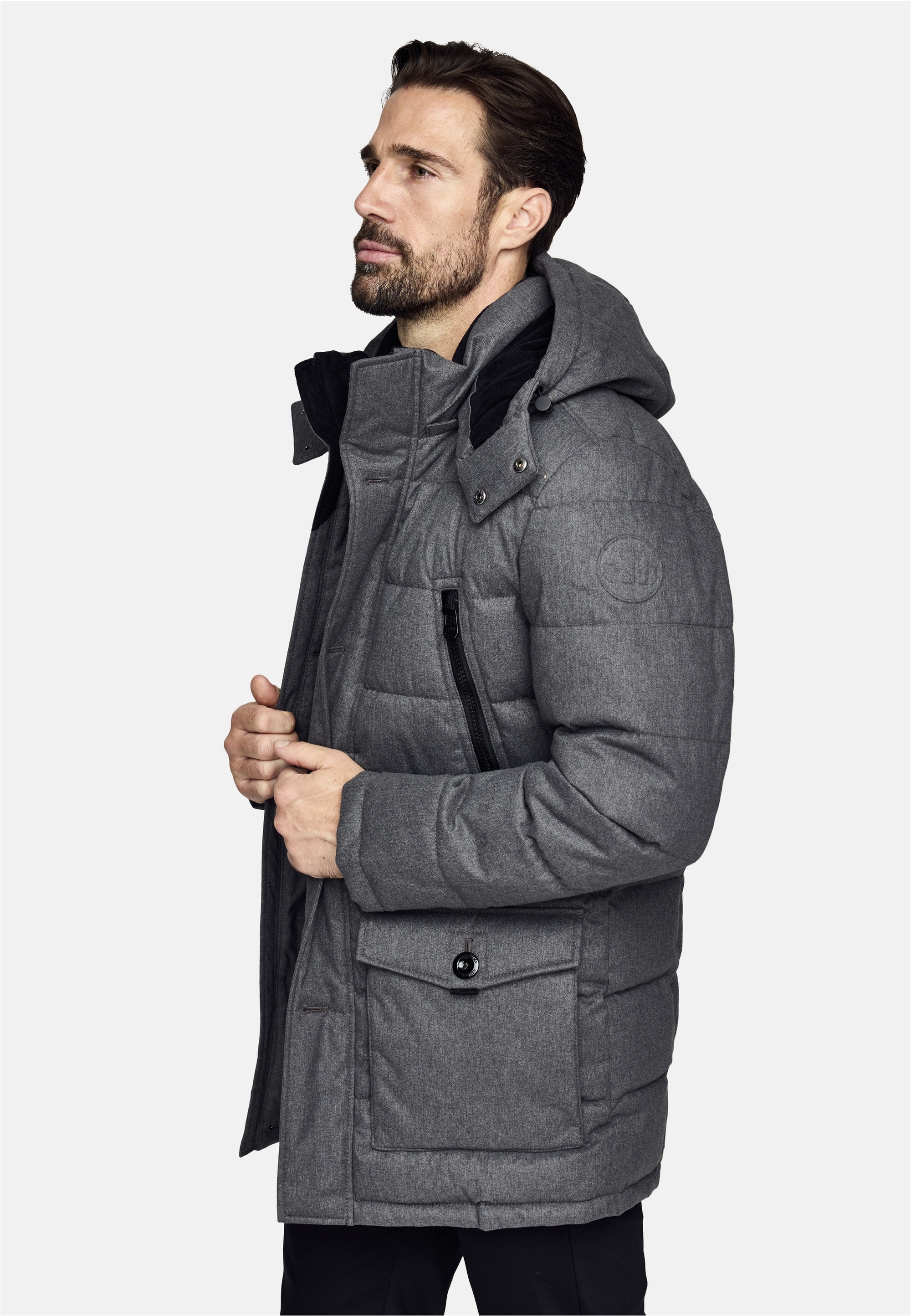 New Canadian Parka »Weatherproof«, mit Fleece-Einsatz am Innenkragen
