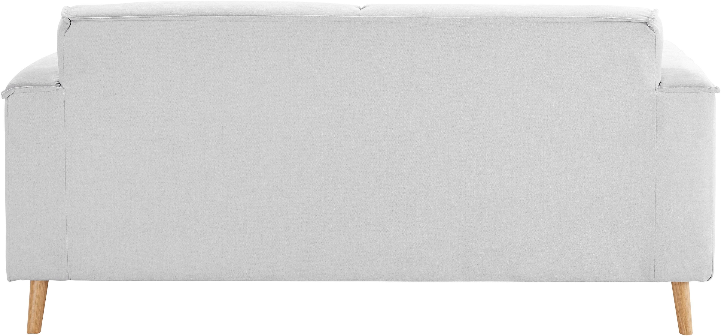 Home affaire 2-Sitzer »Janek Scandic Design, elegant und zeitlos« mit Federkern und Keder in scandinavischem Design