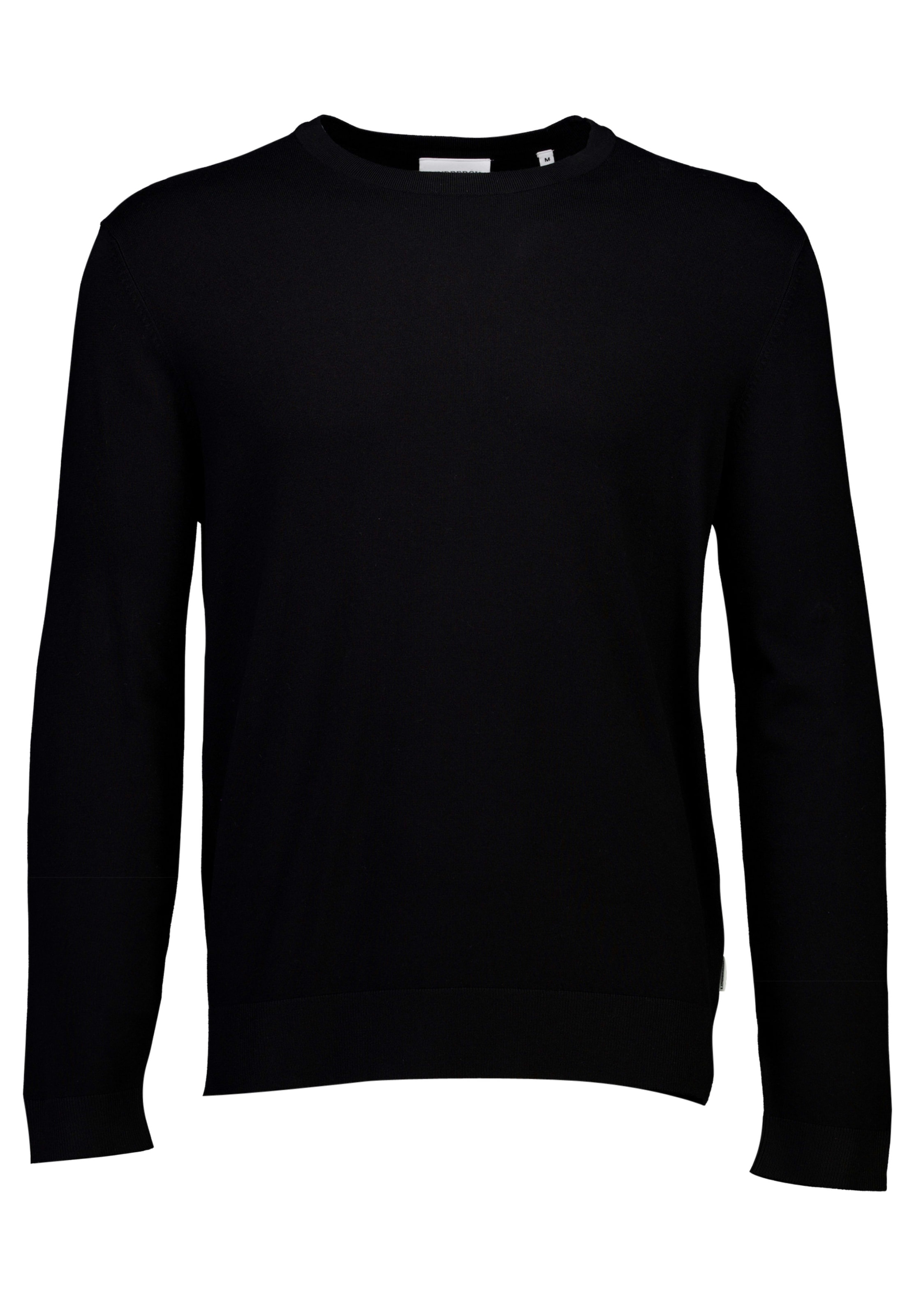 LINDBERGH Strickpullover mit Rundhals / Viskose / unifarben