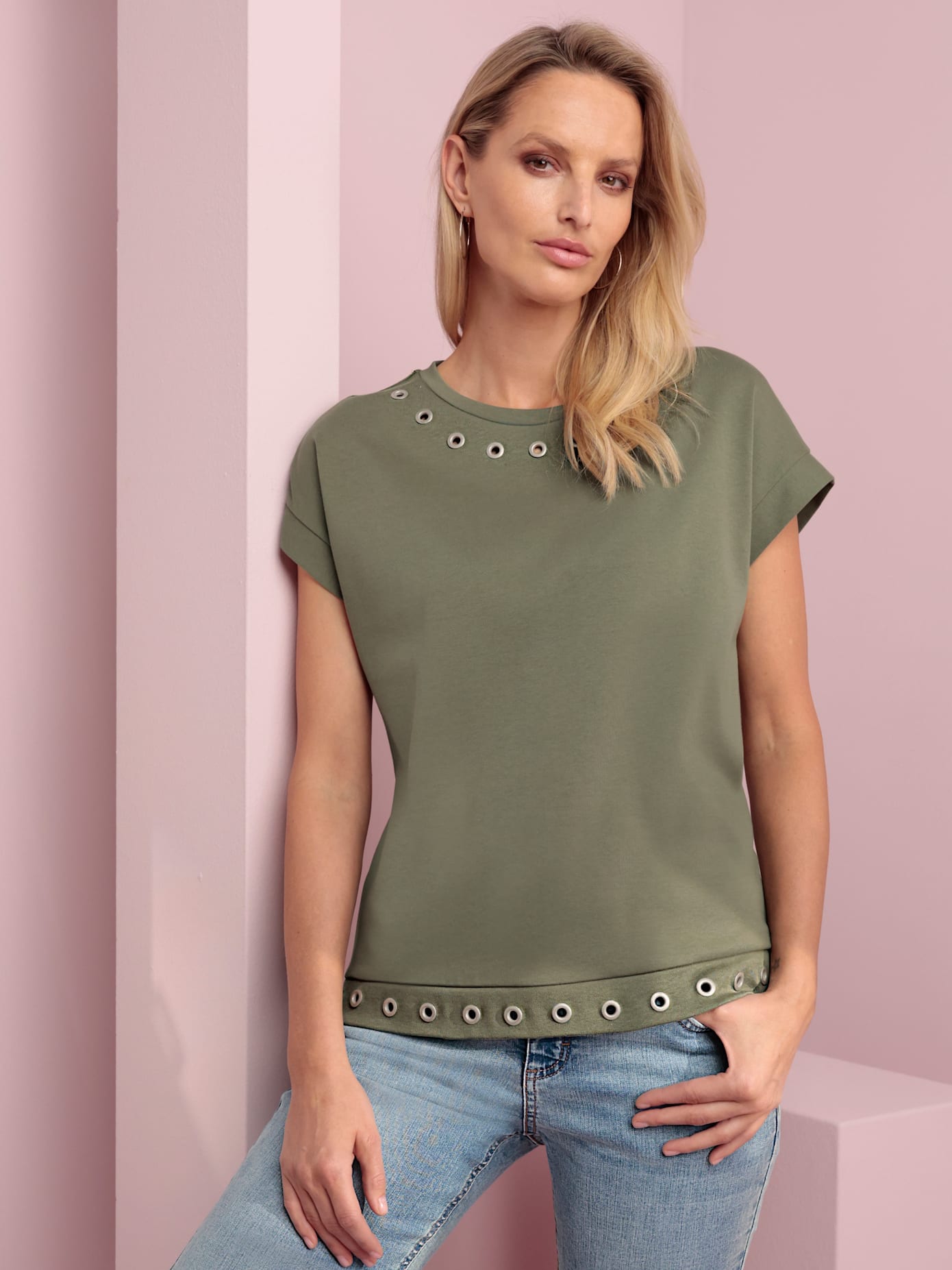 heine Rundhalsshirt "Shirt", 1 tlg. günstig online kaufen