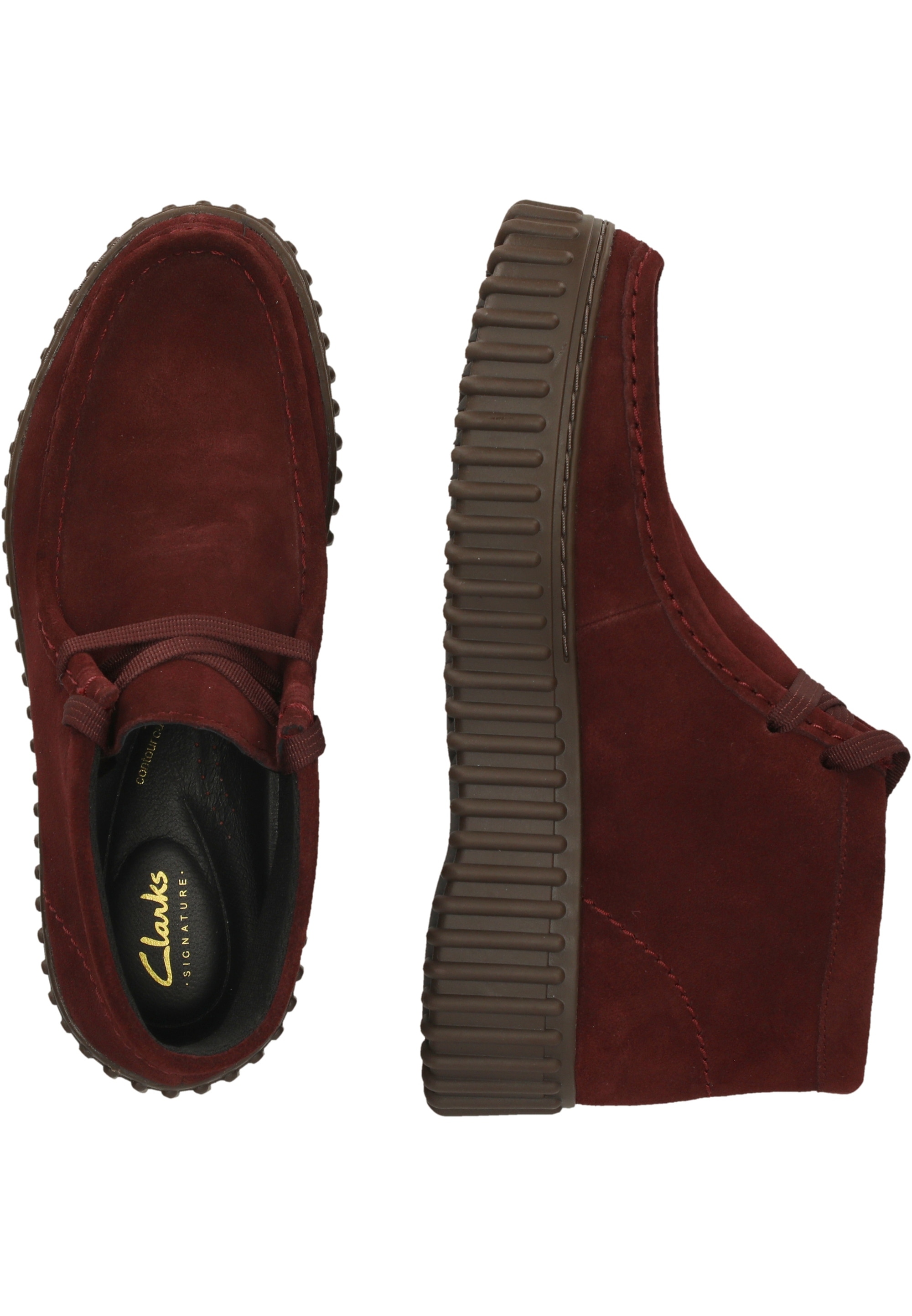 Clarks Stiefel »Torhill Moss«  mit profilierter Laufsohle