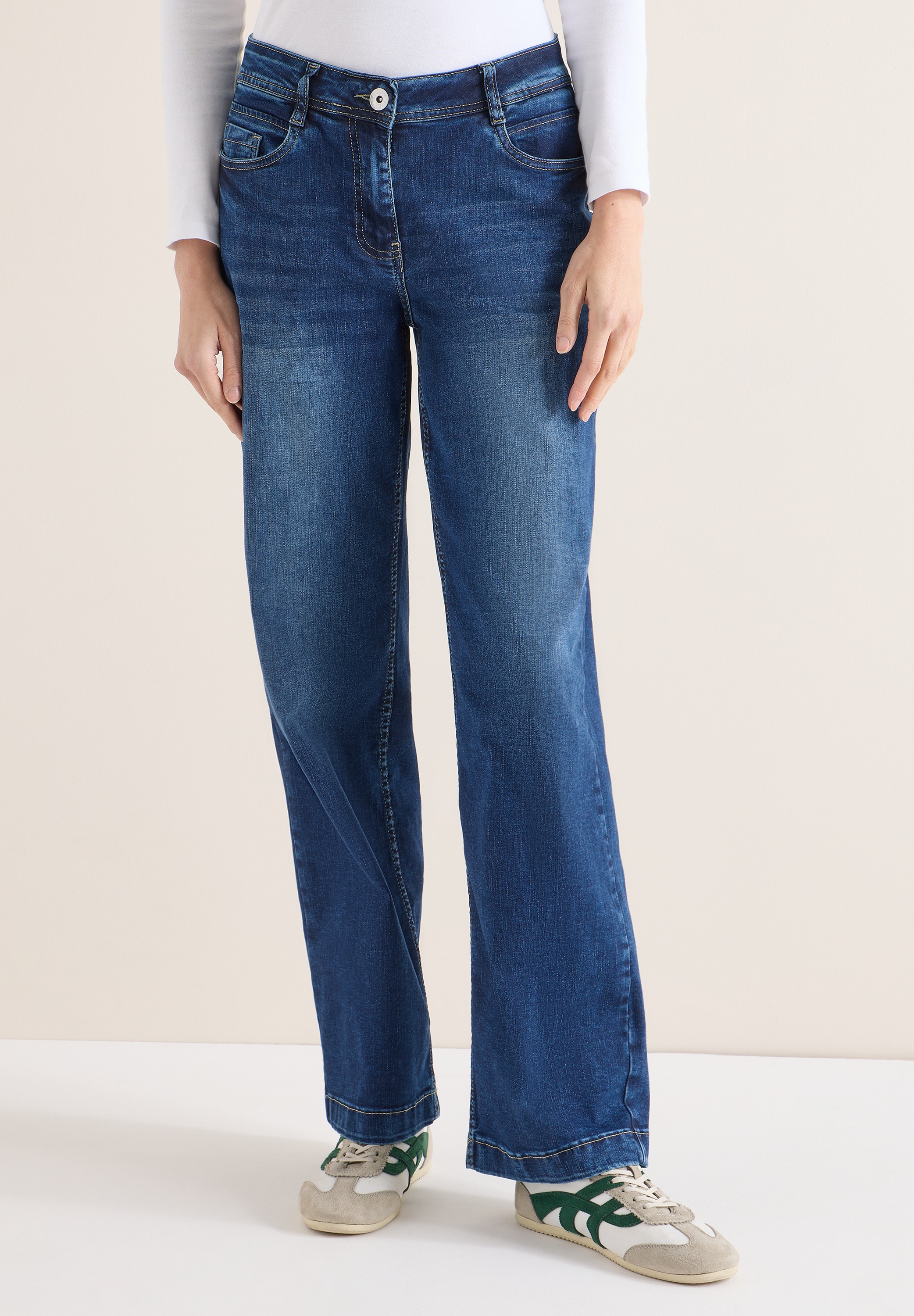 Cecil Loose-fit-Jeans High Waist günstig online kaufen