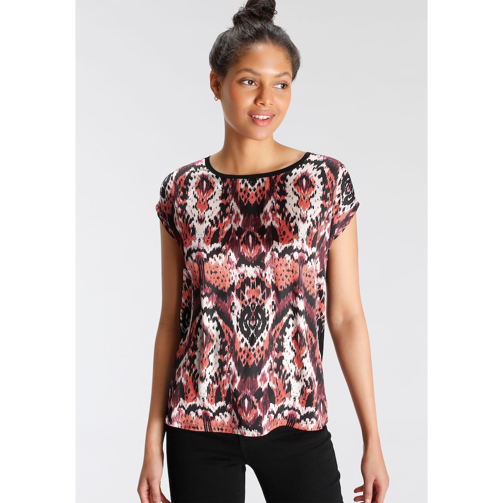 Tamaris Shirtbluse, mit trendigem Print