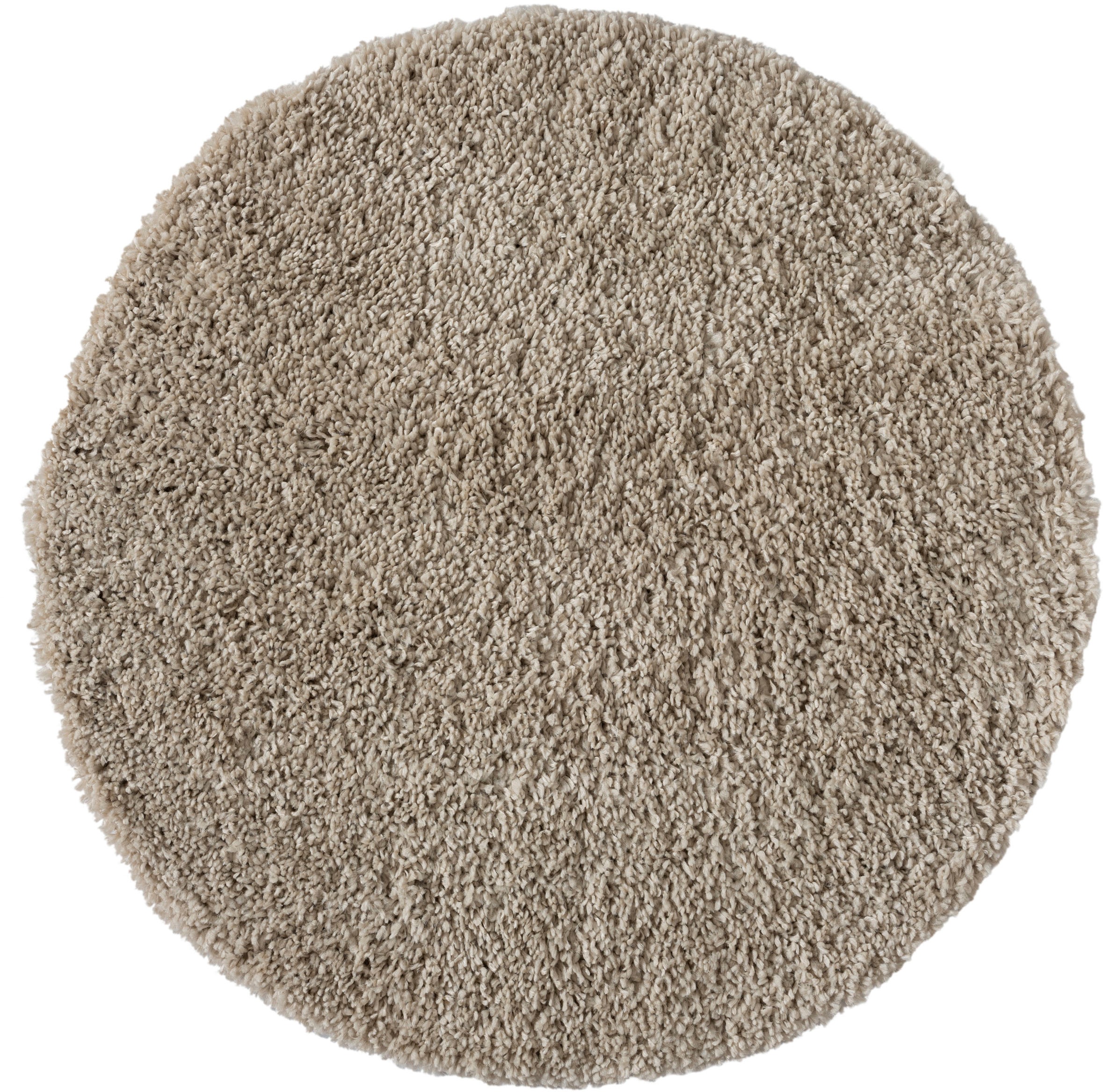 OTTO home Hochflor-Teppich "Banji" rund 37 mm Höhe Uni Farben, weich und fl günstig online kaufen