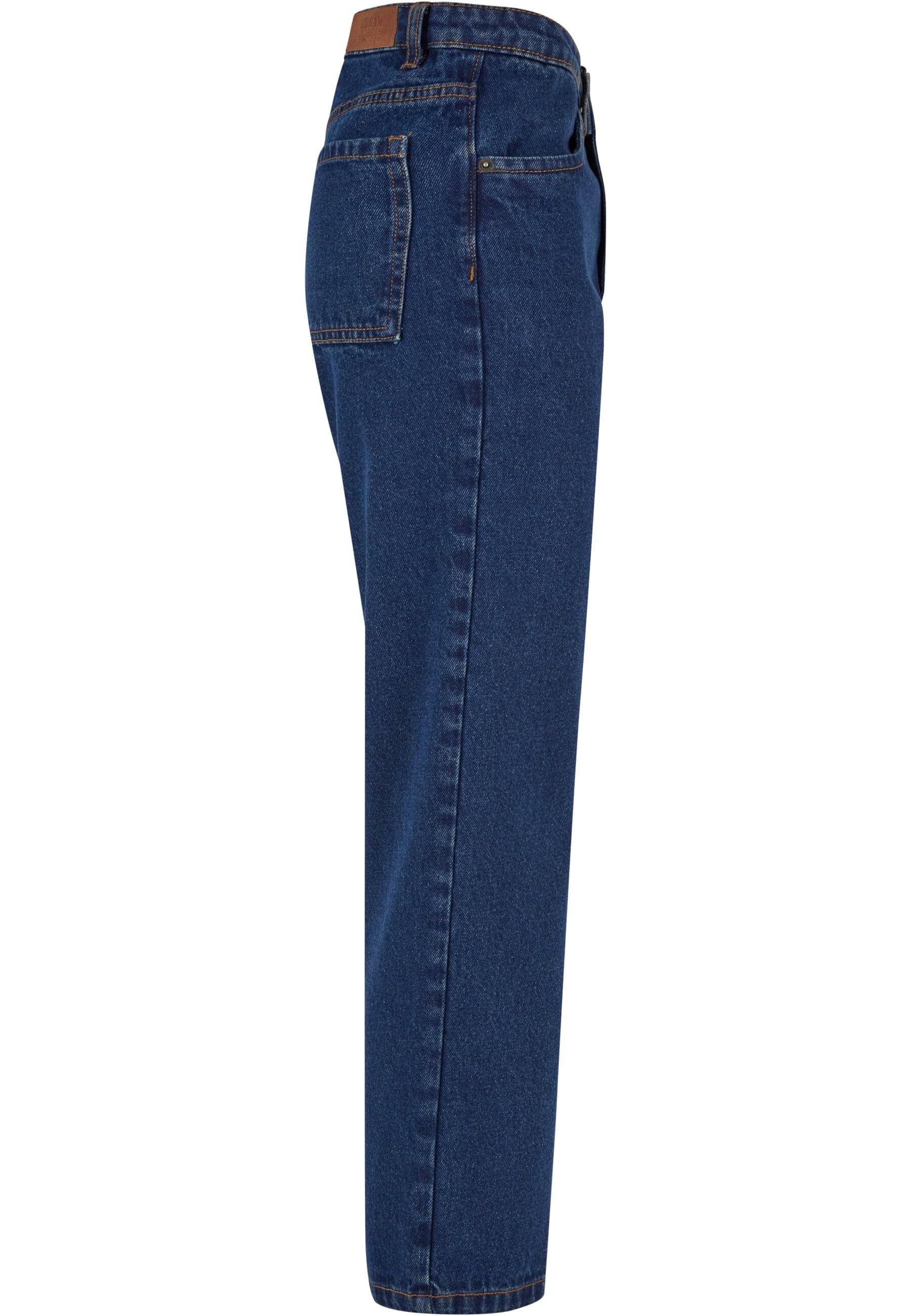 URBAN CLASSICS Bequeme Jeans »Urban Classics Damen Ladies Cropped Straight Leg Denim Pants«