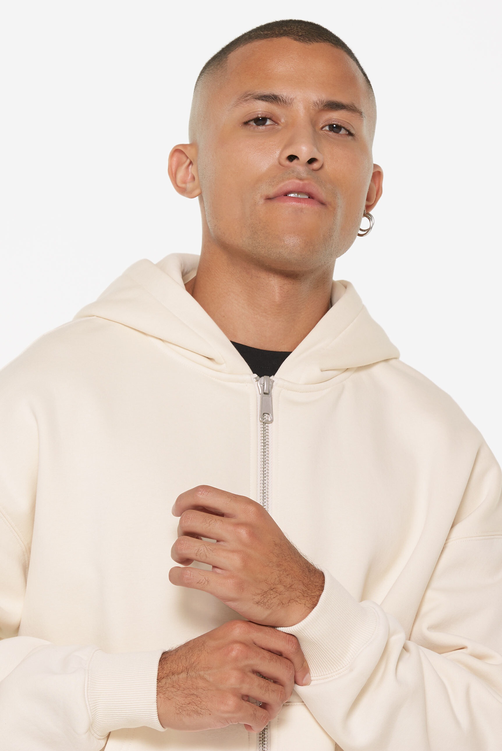 Harlem Soul Kapuzensweatjacke, mit Baumwolle