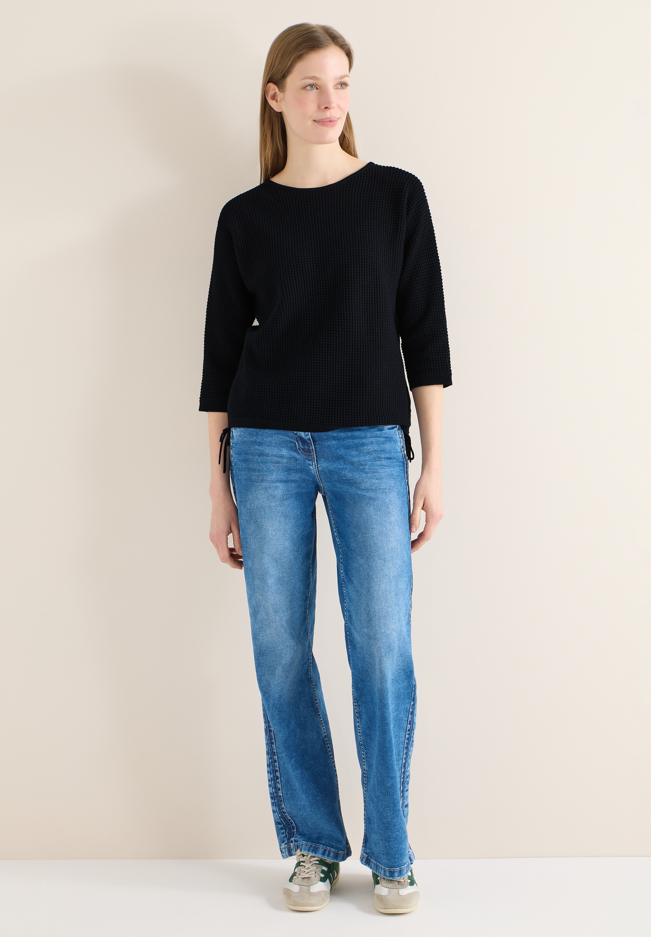 Cecil 3/4 Arm-Pullover mit Struktur