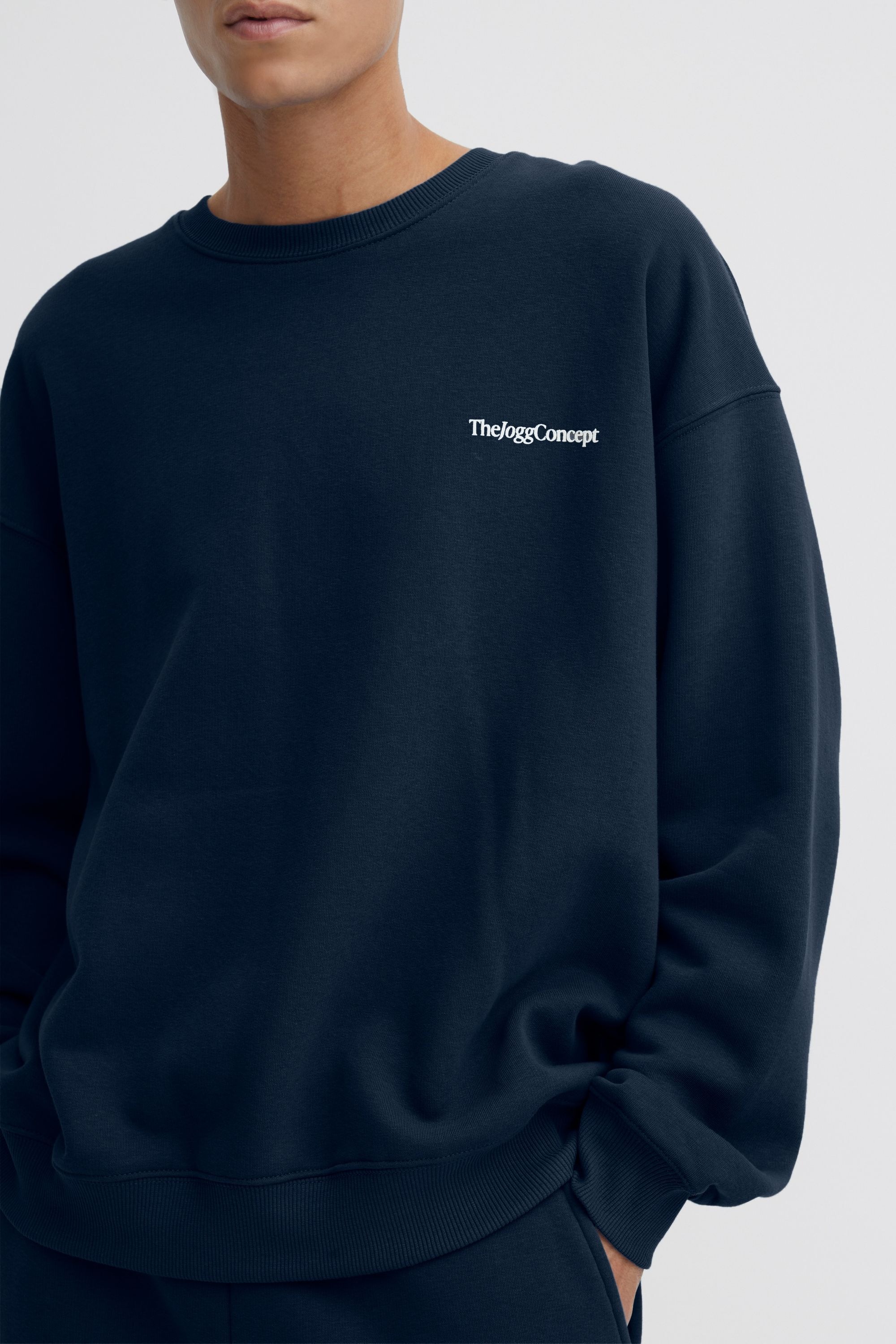 TheJoggConcept Rundhalspullover »Rundhalspullover JCMRafine«