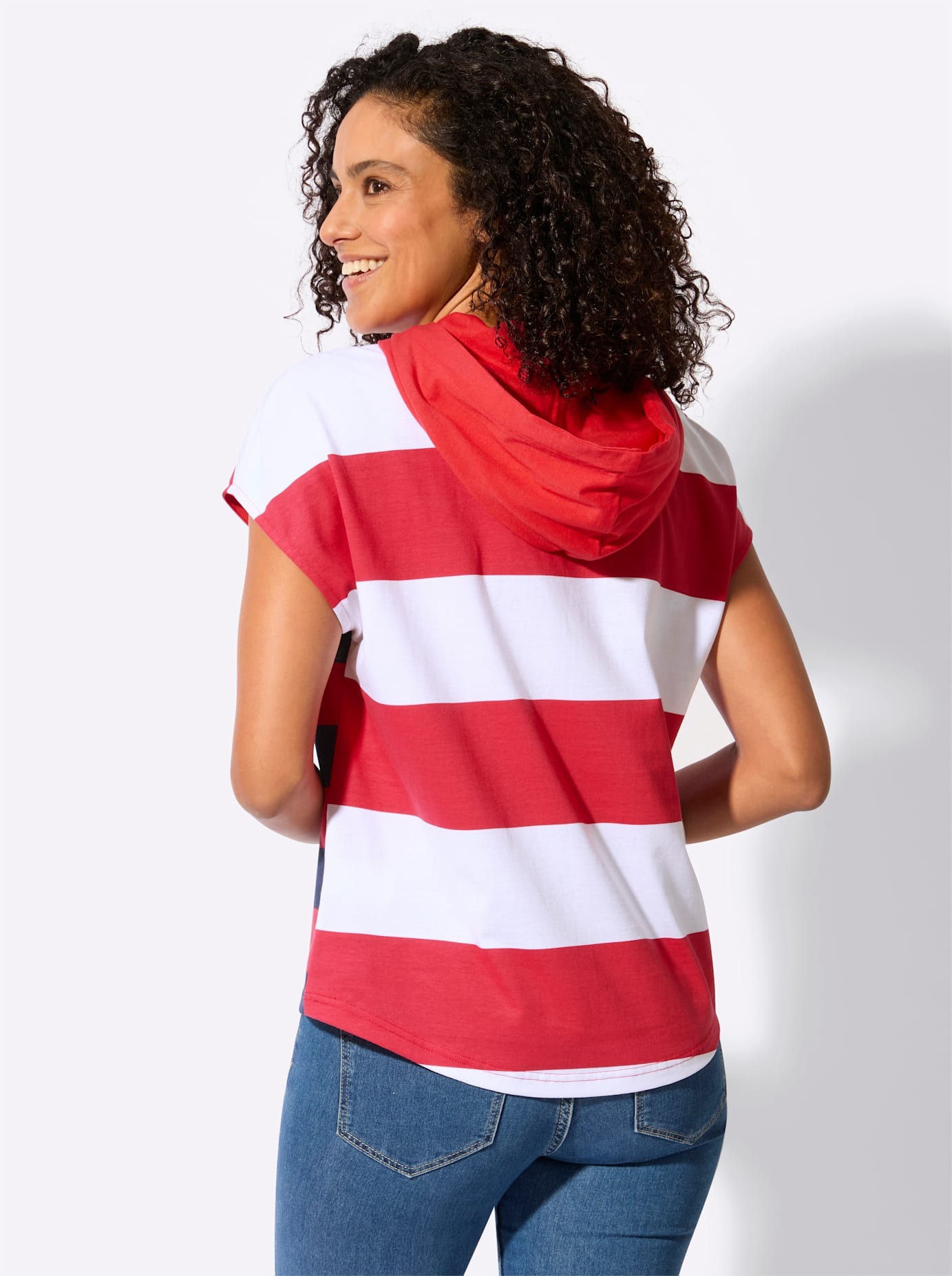 Casual Looks Kapuzenshirt "Kapuzen-Shirt", 1 tlg. günstig online kaufen