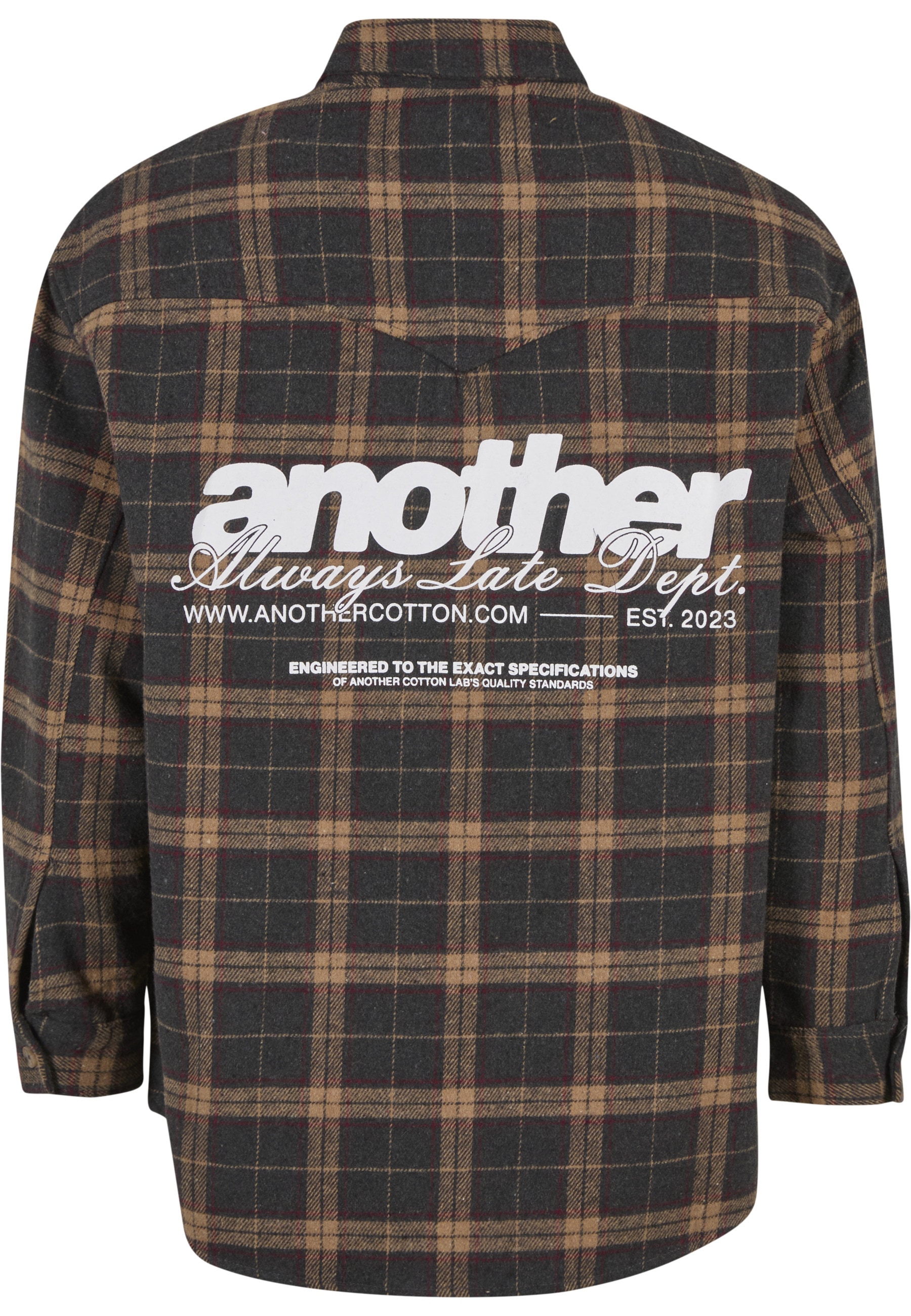 Another Cotton Lab Kurzarmshirt »Another Cotton Lab Another Flanell Shirt« 1