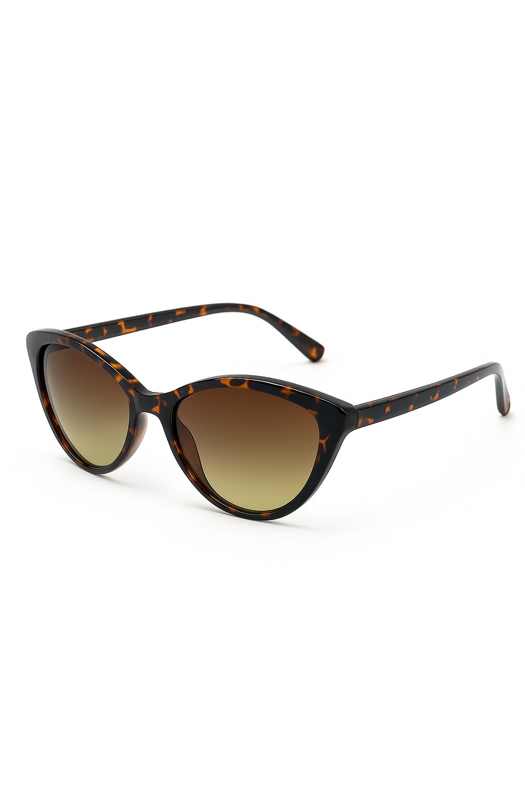 Sonnenbrille "London", Damen, braun, COLLEZIONE ALESSANDRO, unifarben, Sonnenbrillen Sonnenbrille, mit Schildpatt Optik
