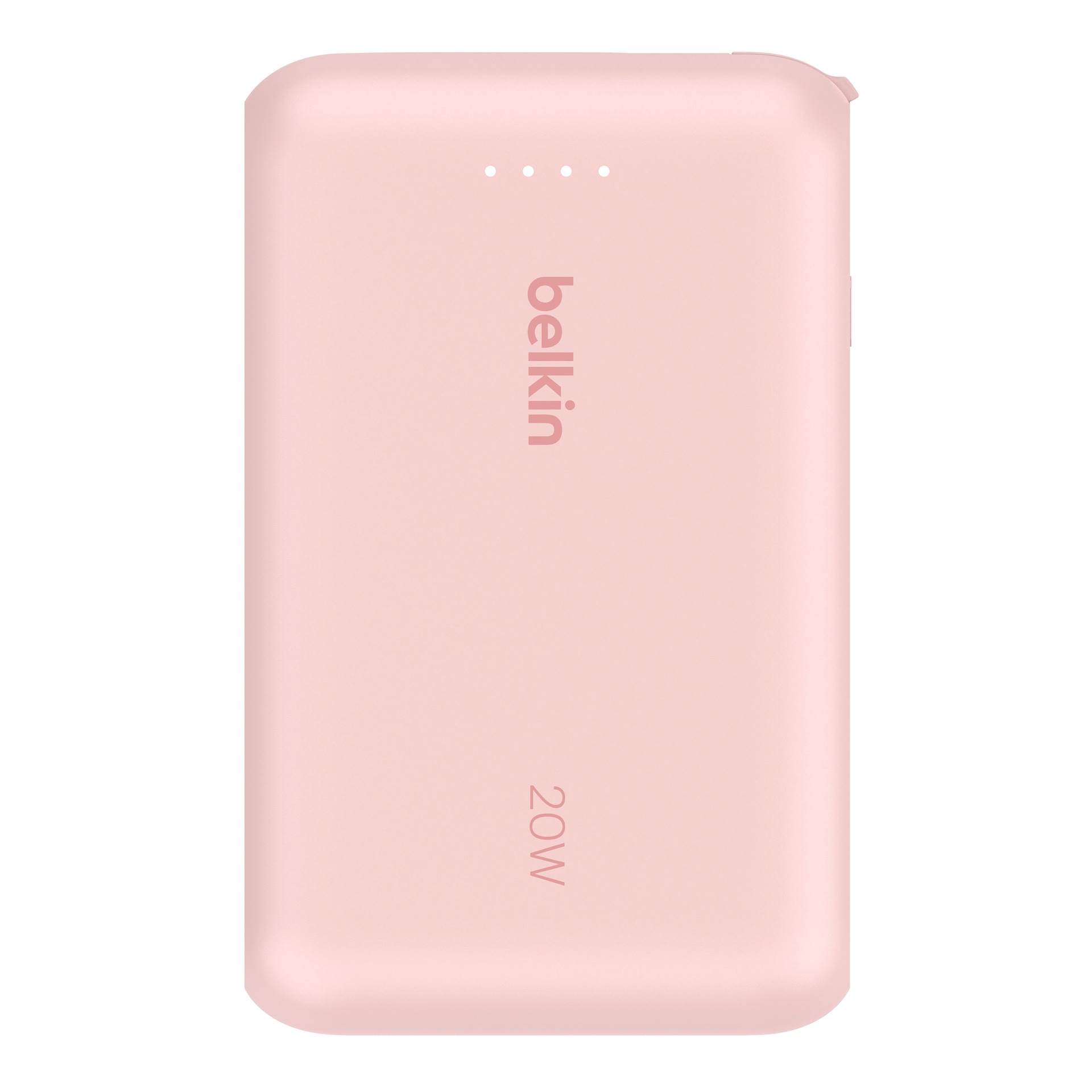 Belkin Powerbank »BoostCharge Power Bank 10K mit integrierten Kabeln«, Belkin BOOST CHARGE Power Delivery Powerbank 10.000mAh, white