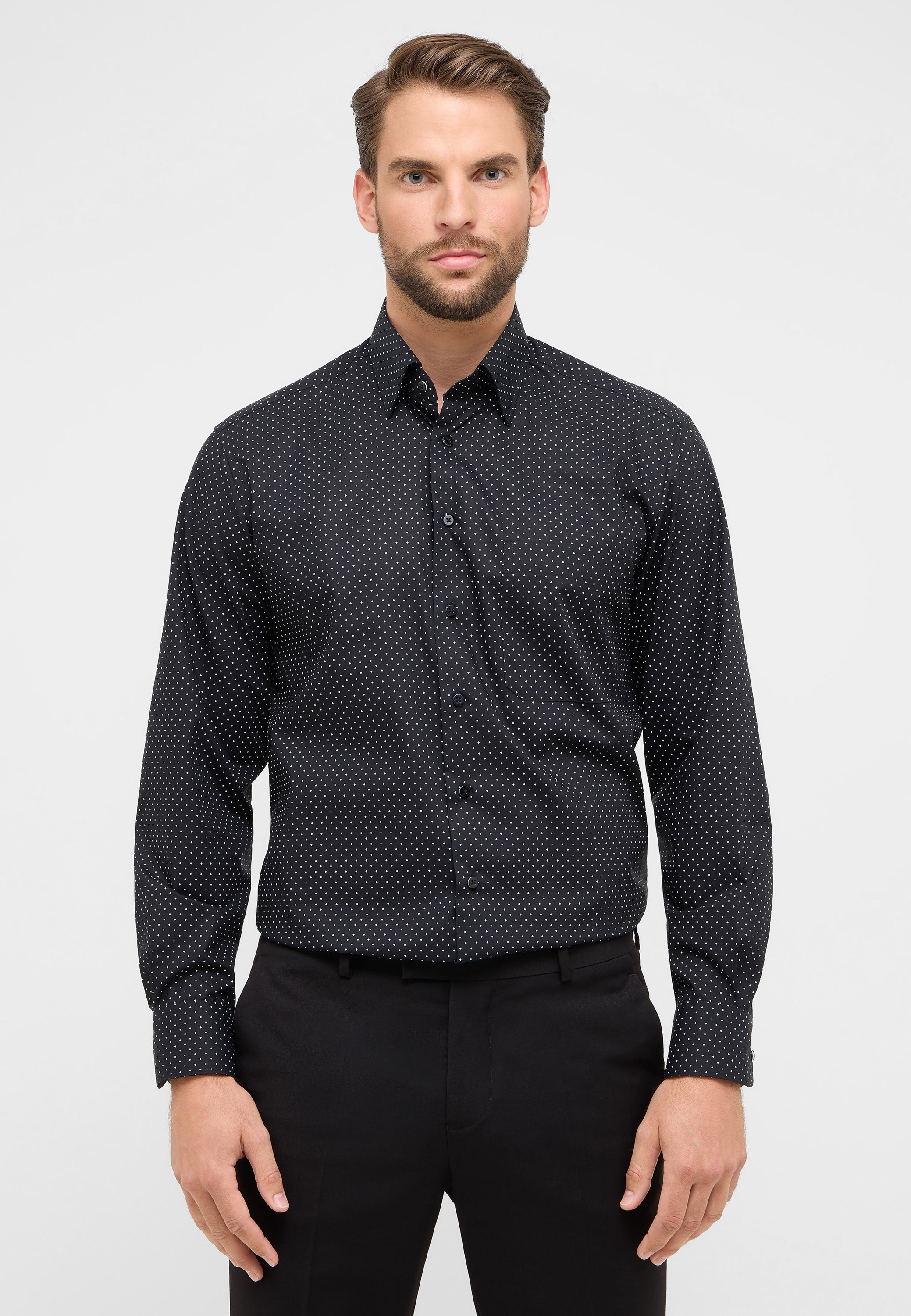 Eterna Langarmhemd "COMFORT FIT", NON IRON (bügelfrei) günstig online kaufen