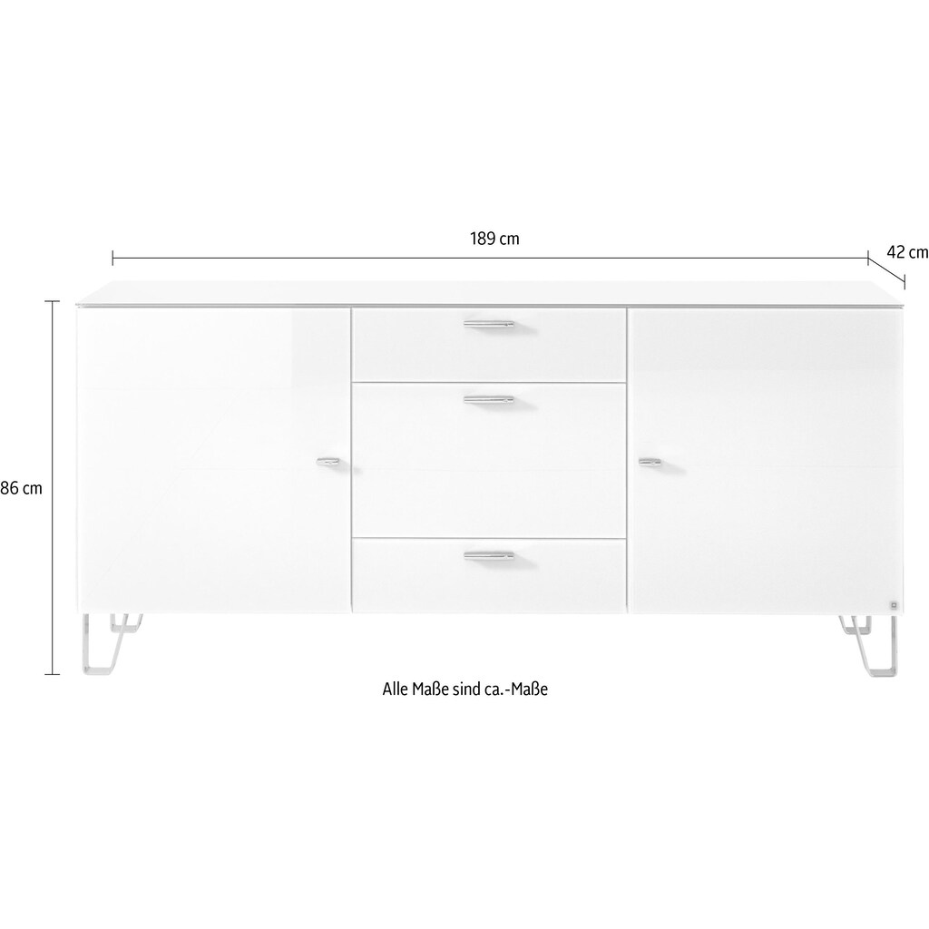 LEONARDO Sideboard »CUBE«