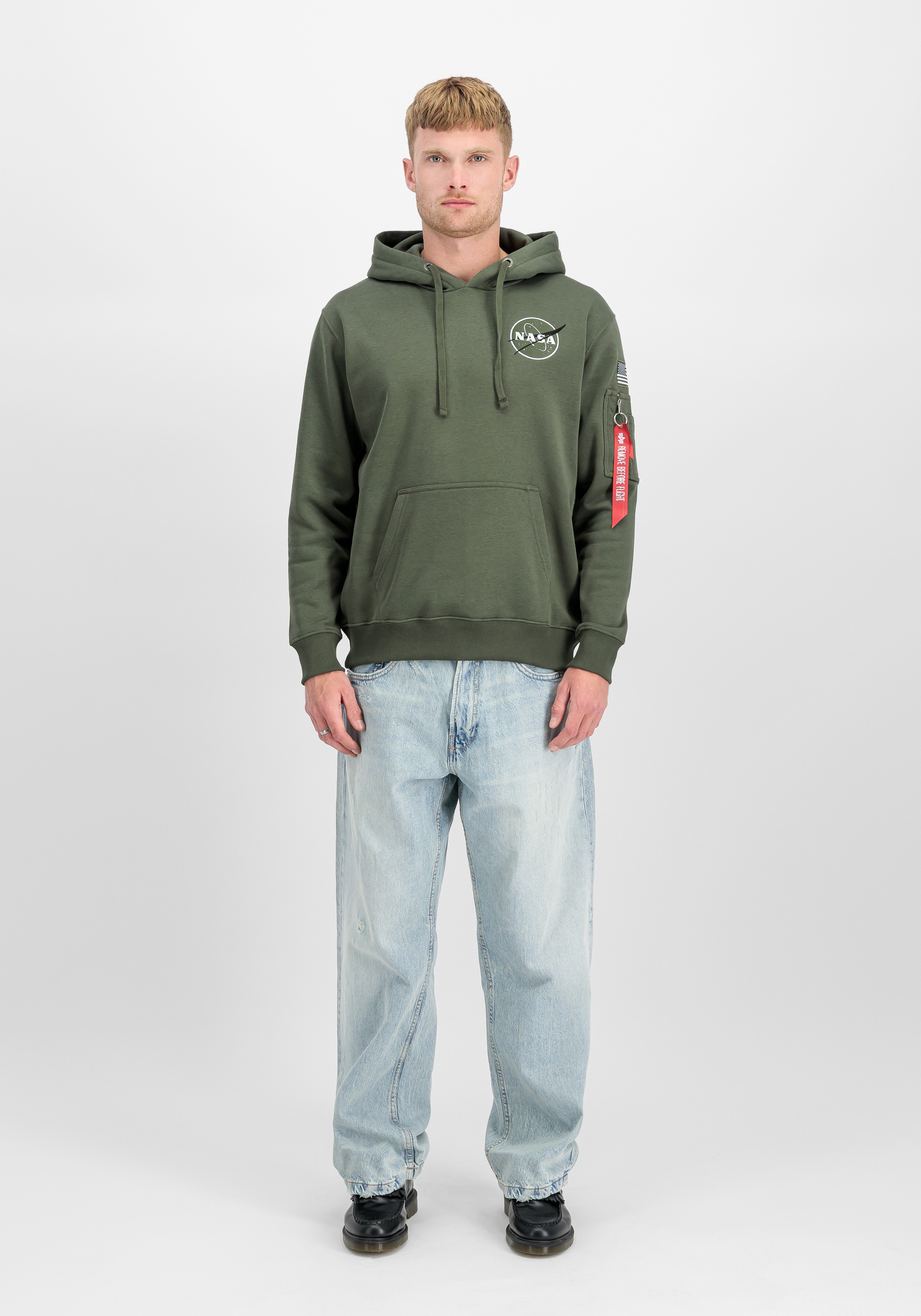 Thumbnail - Alpha Industries Hoodie "Alpha Industries Men - Hoodies Space Shuttle Hoodie"