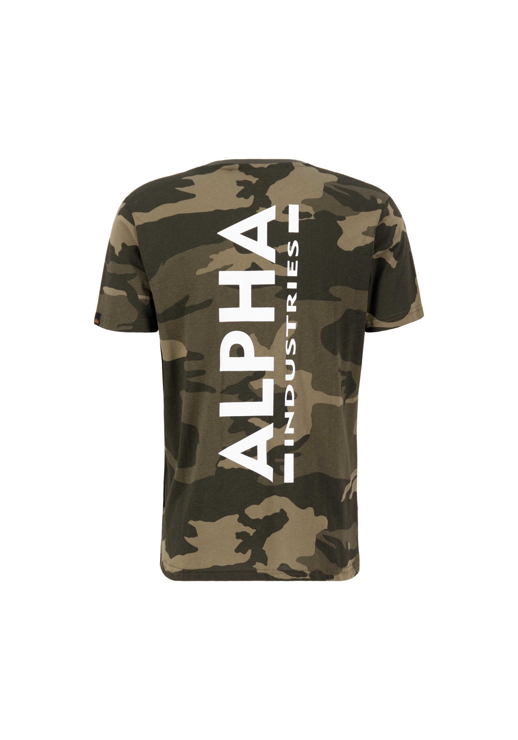 Alpha Industries T-Shirt "Alpha Industries Men - T-Shirts Backprint T Camo" günstig online kaufen