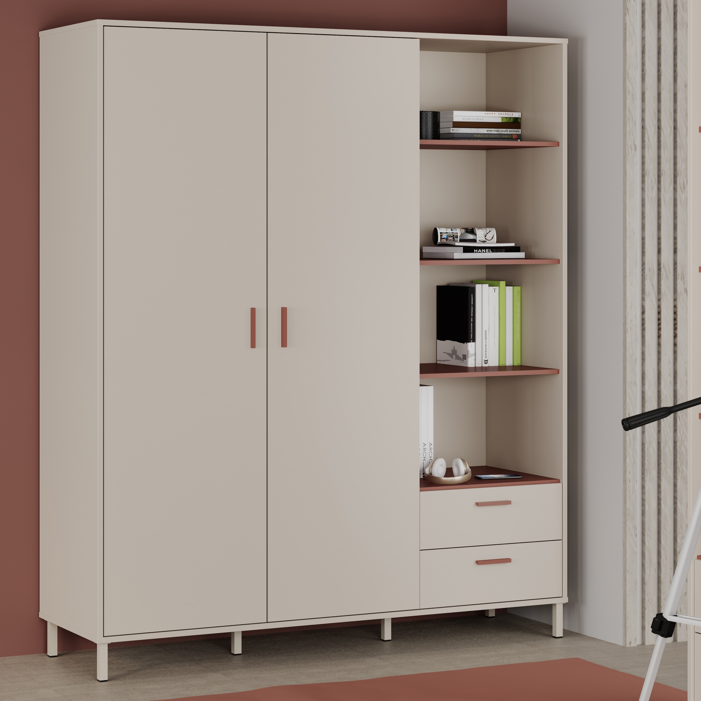 FORTE Drehtürenschrank »Milles«