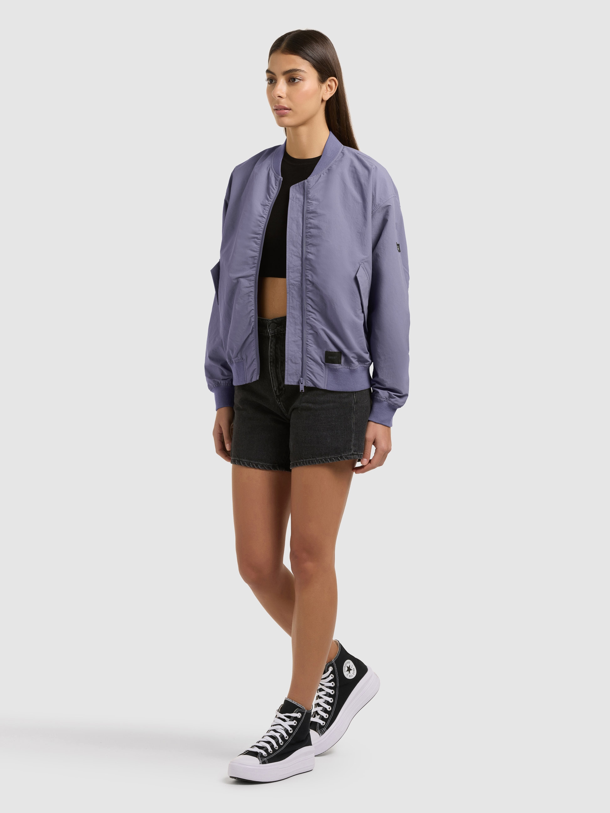 khujo Blouson »FACEE WITH BAG« ohne Kapuze